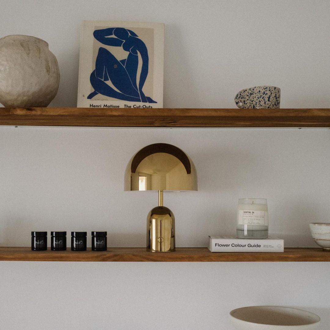Ames Luxury Bell Table Light-Neutral Decor