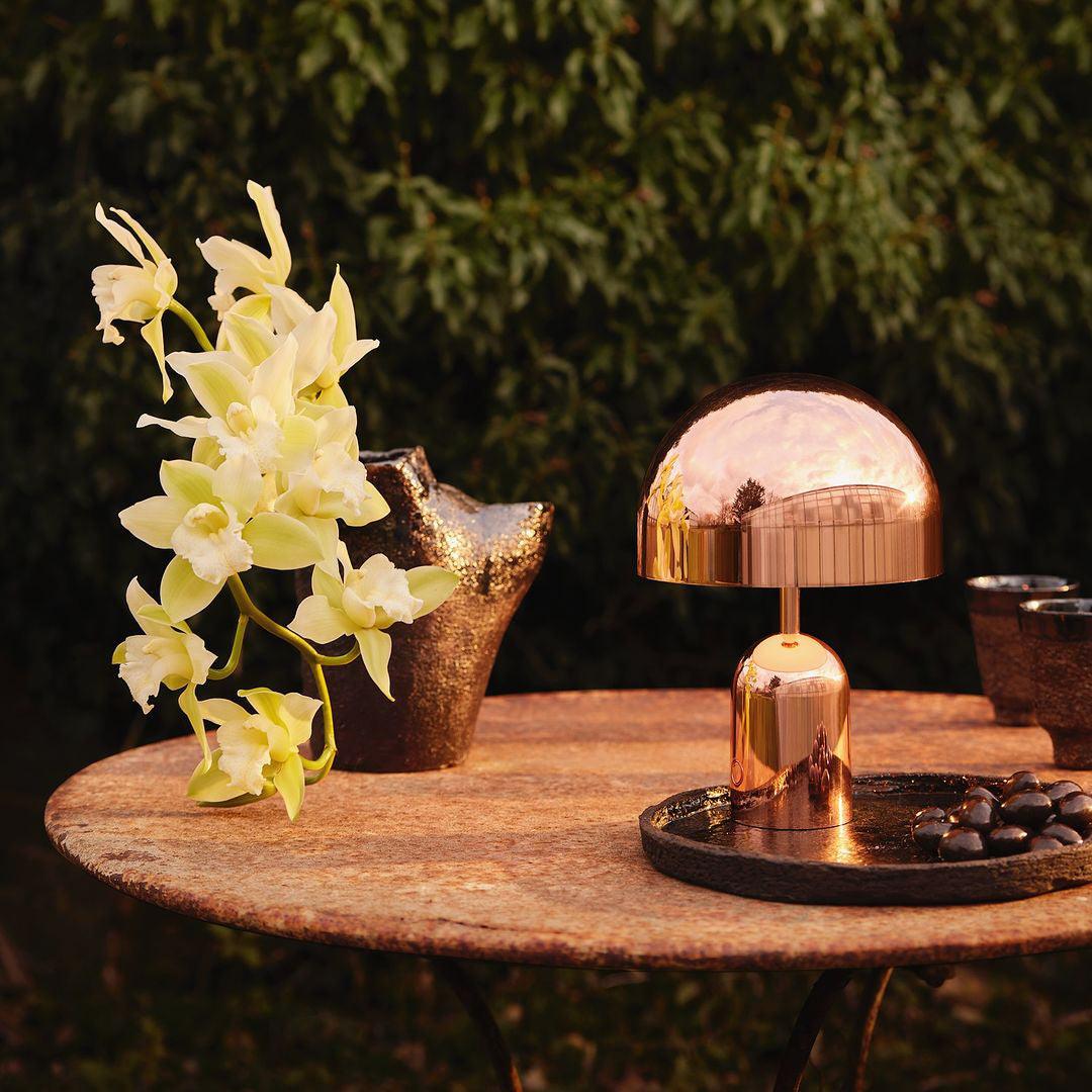 Ames Luxury Bell Table Light-Neutral Decor