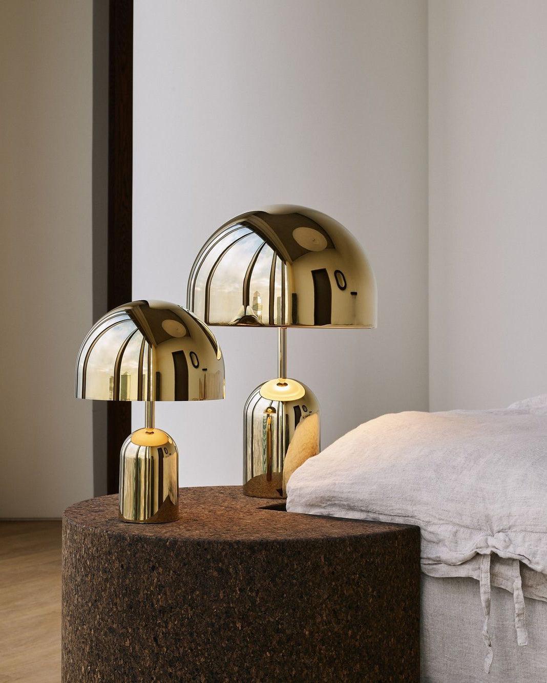 Ames Luxury Bell Table Light-Neutral Decor