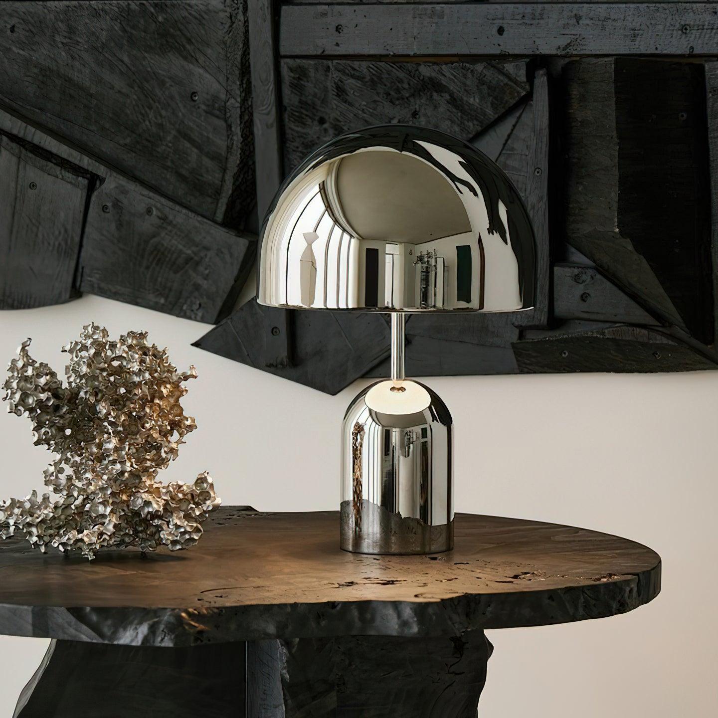 Ames Luxury Bell Table Light-Neutral Decor