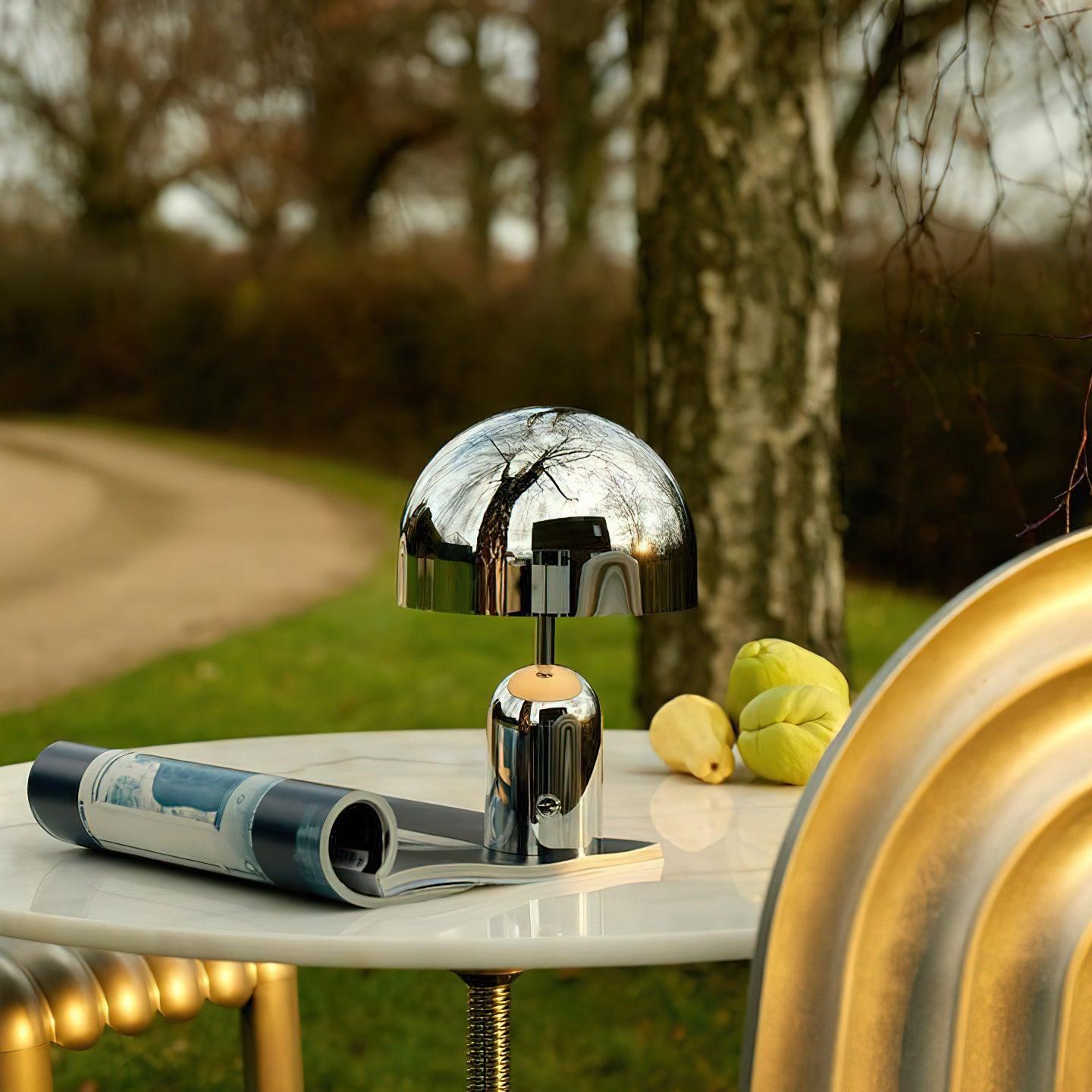 Ames Luxury Bell Table Light-Neutral Decor