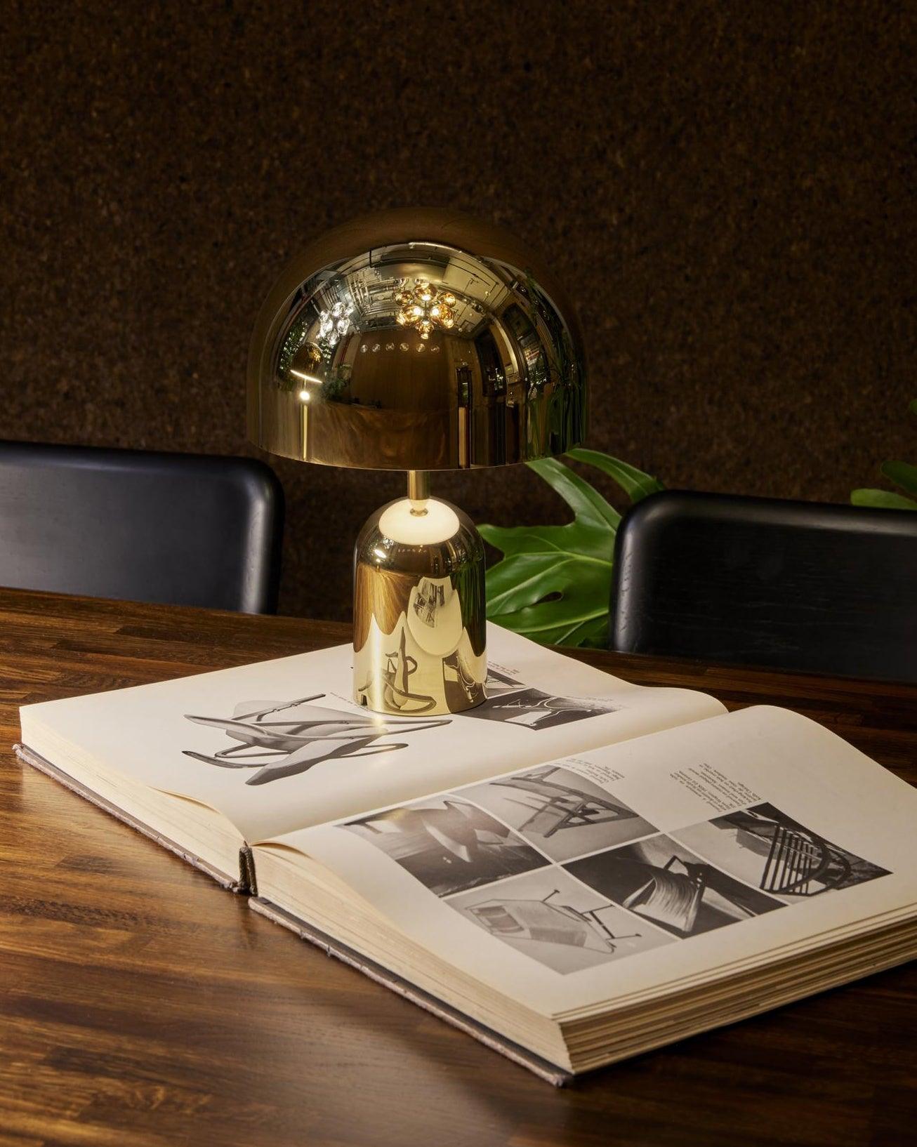 Ames Luxury Bell Table Light-Neutral Decor
