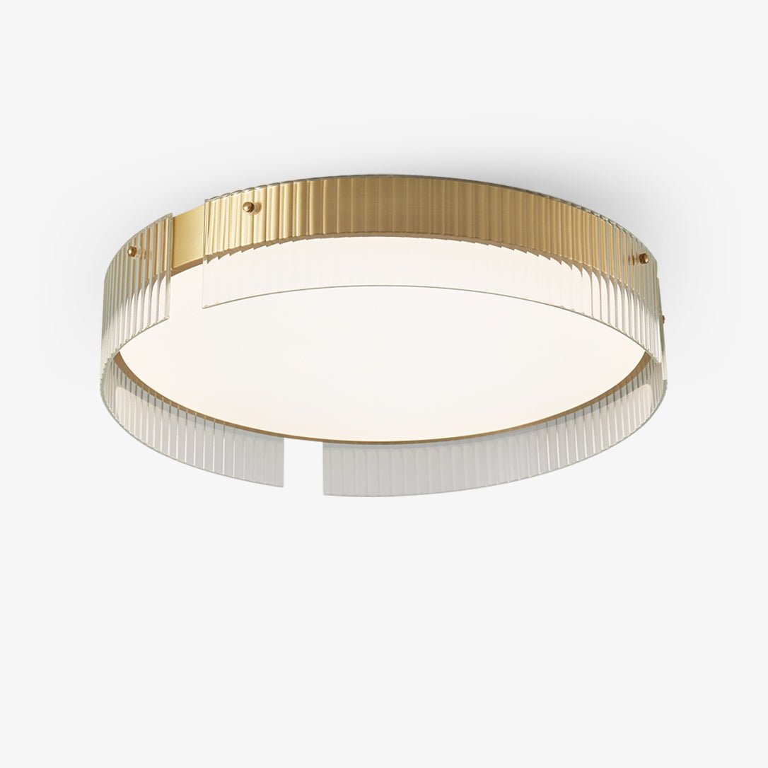 Ovenaris Modern Minimalist Brass Ceiling Light-Neutral Decor