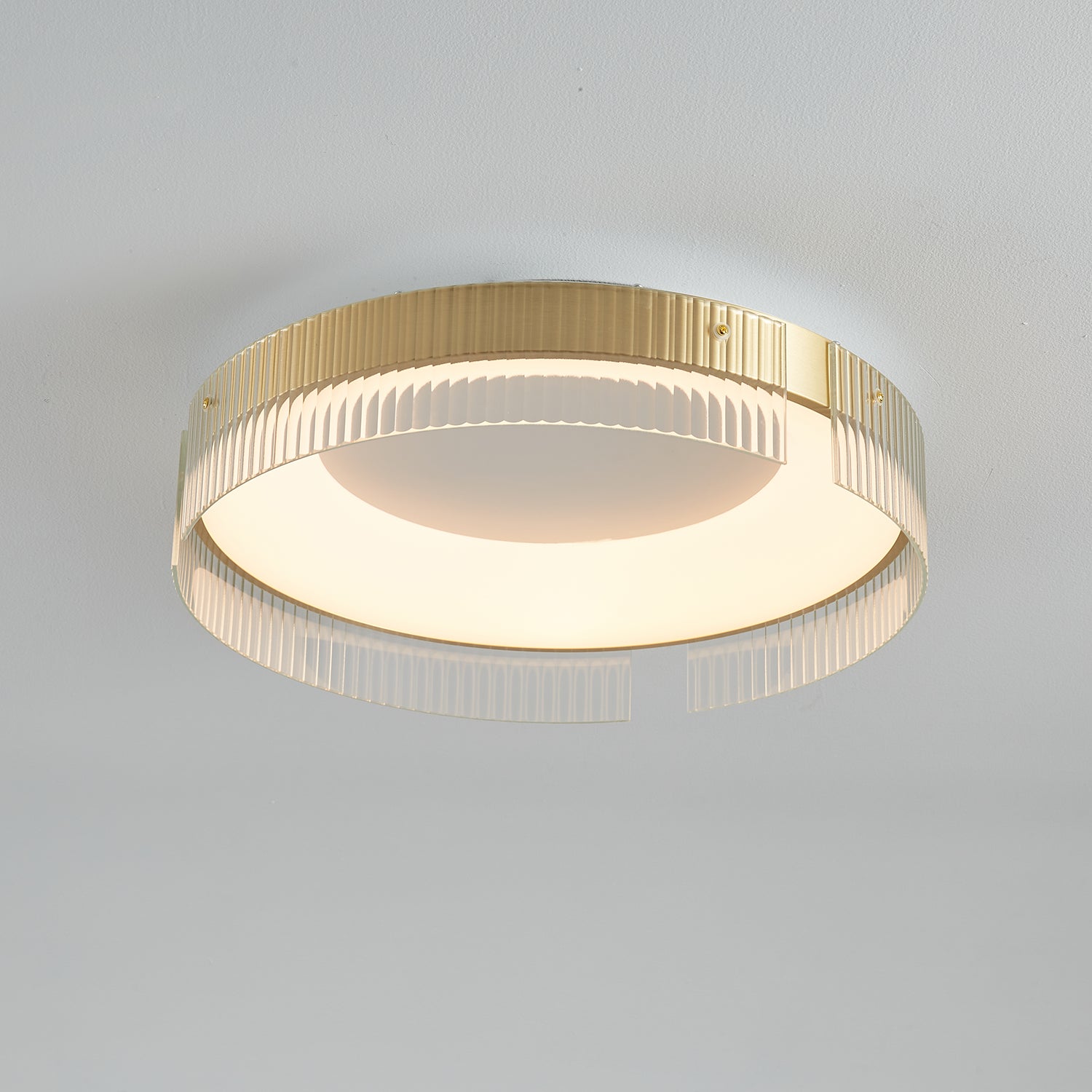 Ovenaris Modern Minimalist Brass Ceiling Light-Neutral Decor