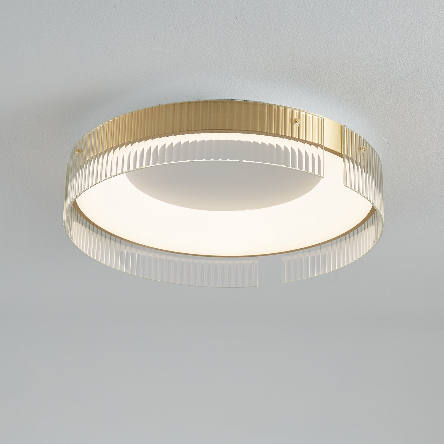Ovenaris Modern Minimalist Brass Ceiling Light-Neutral Decor