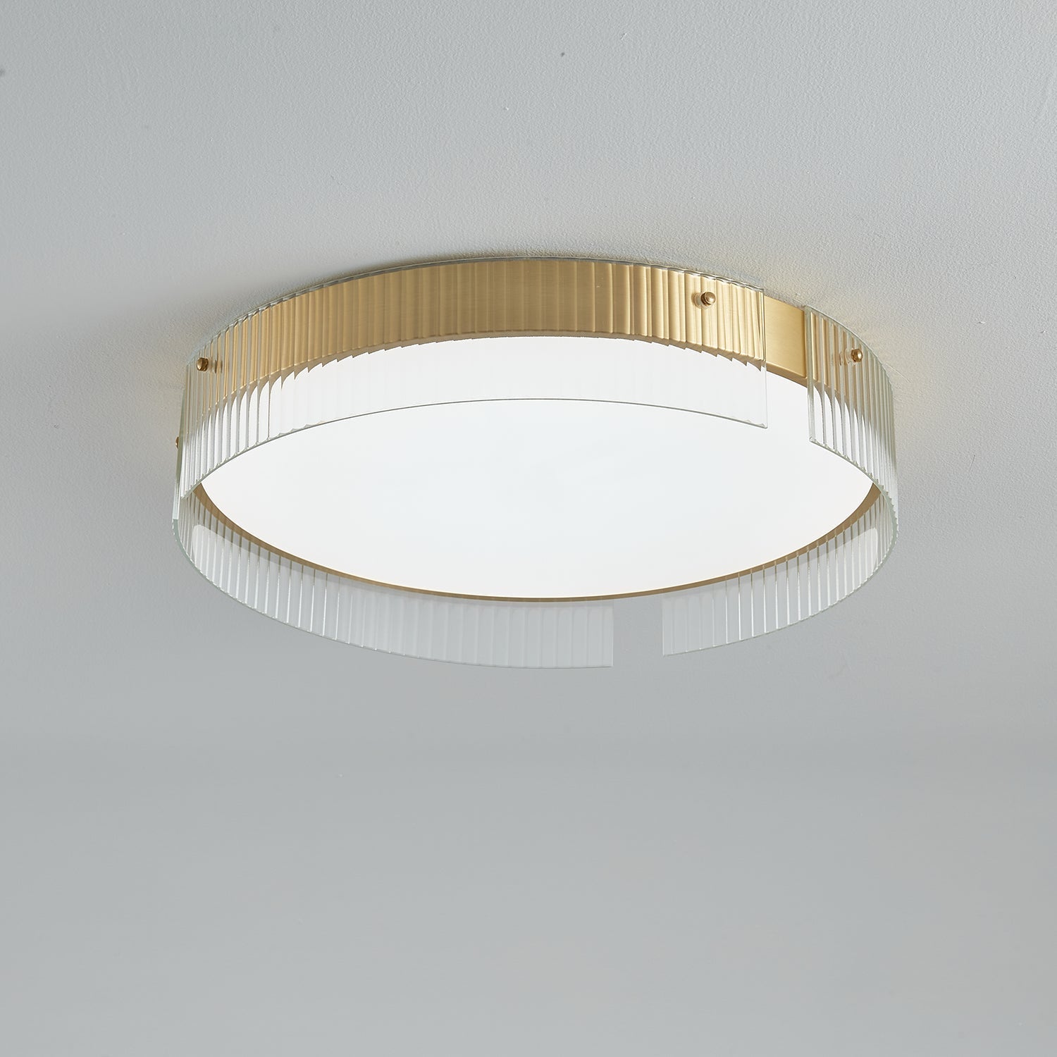 Ovenaris Modern Minimalist Brass Ceiling Light-Neutral Decor