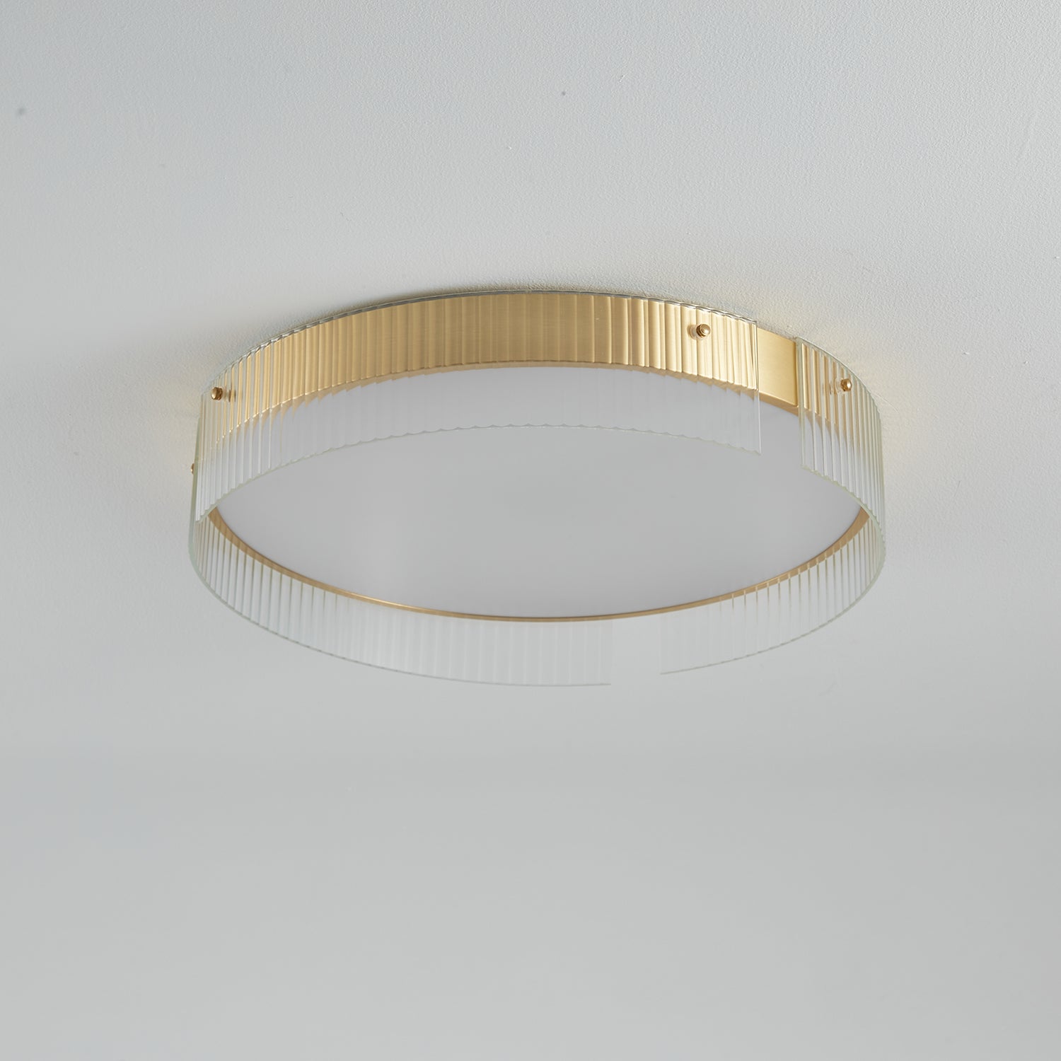 Ovenaris Modern Minimalist Brass Ceiling Light-Neutral Decor
