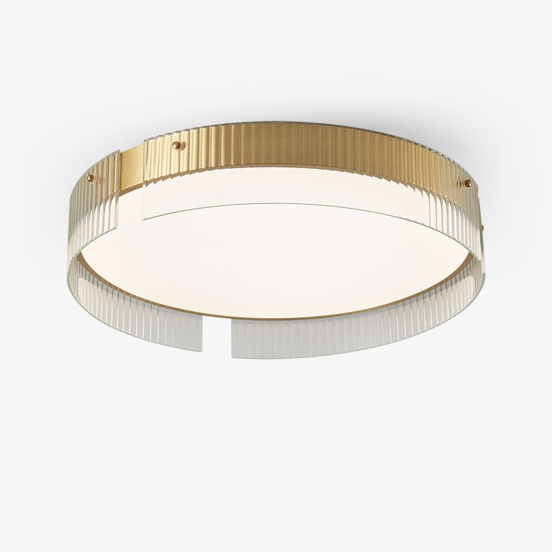 Ovenaris Modern Minimalist Brass Ceiling Light-Neutral Decor