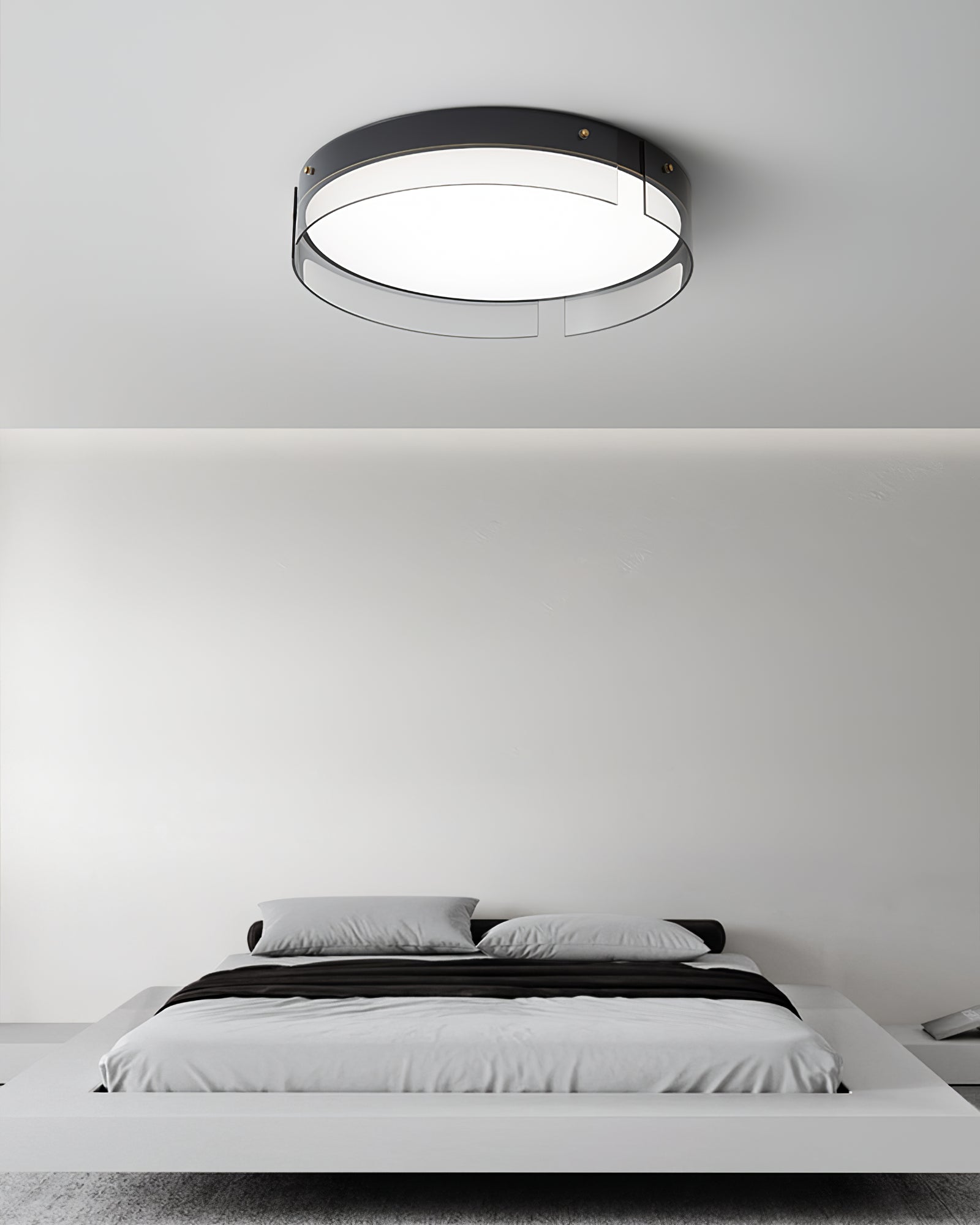 Ovenaris Modern Minimalist Brass Ceiling Light-Neutral Decor
