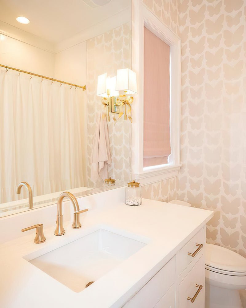 Veskin Bow Wall Sconce-Neutral Decor