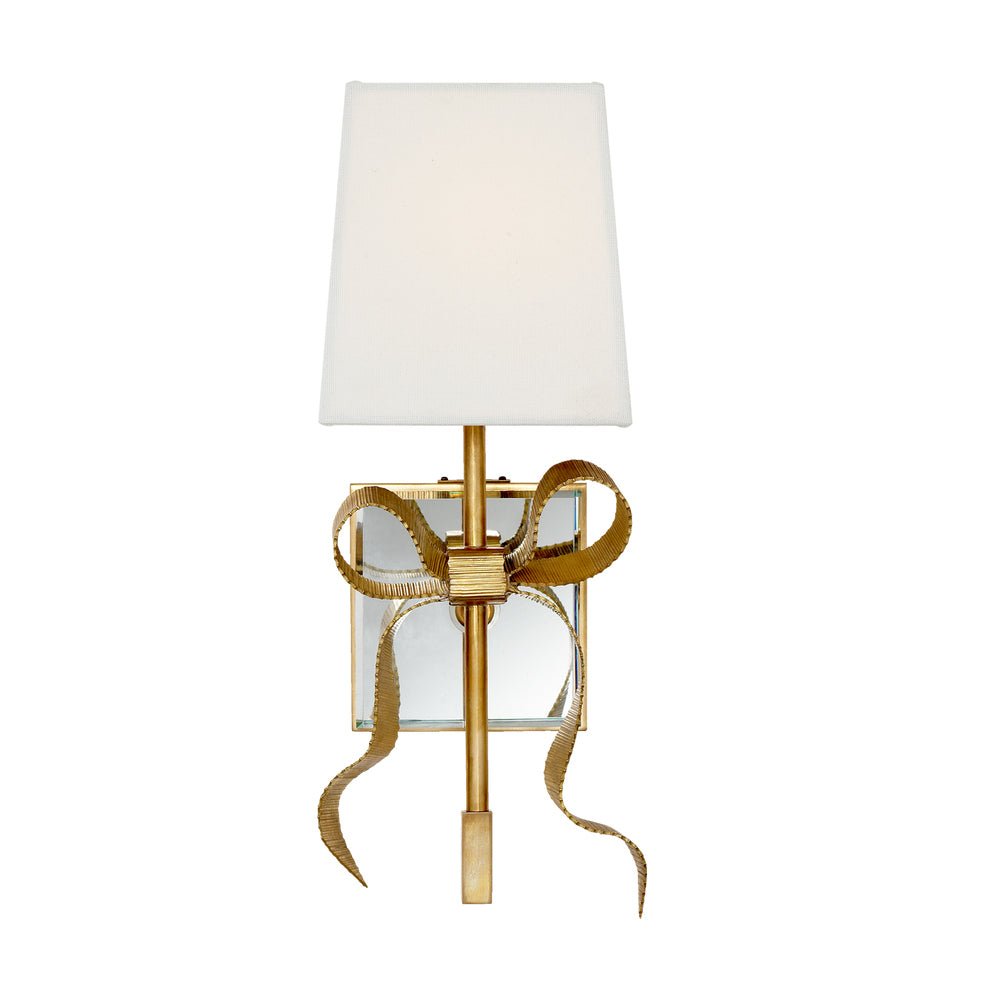 Veskin Bow Wall Sconce-Neutral Decor