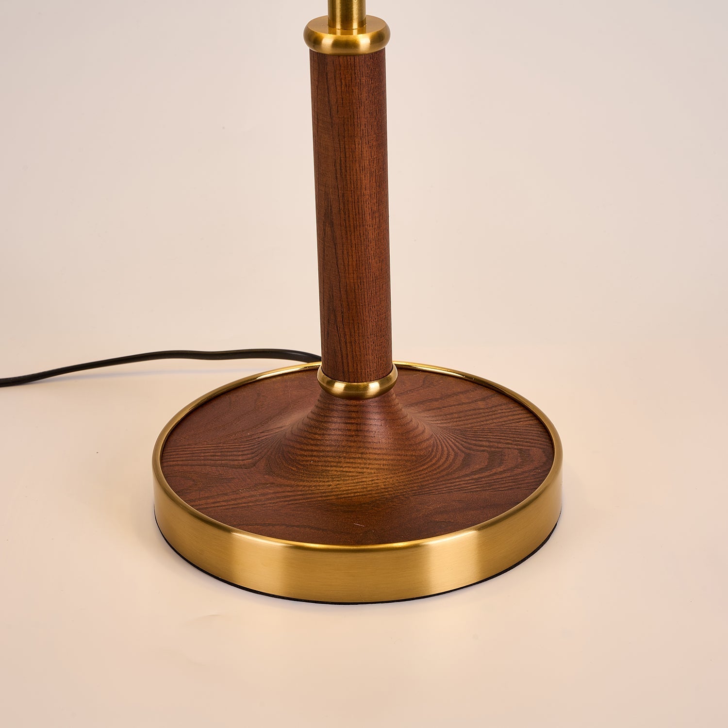 Axiain Wood Fabric Table Lamp-Neutral Decor