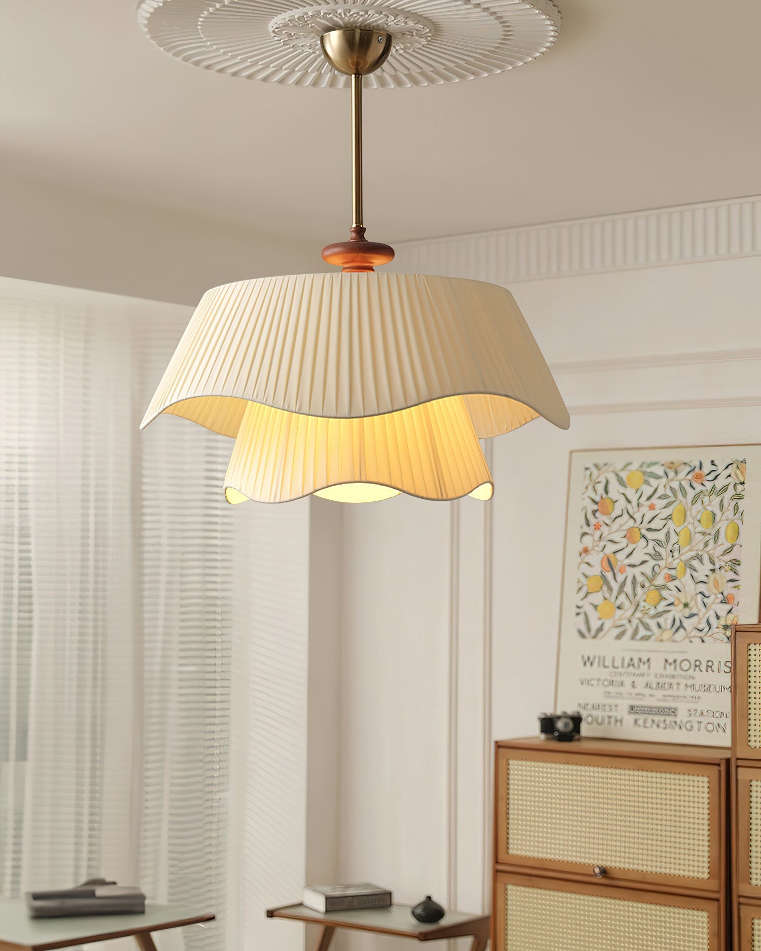 Novenq Premium Elegance Wood Pendant Lamp-Neutral Decor