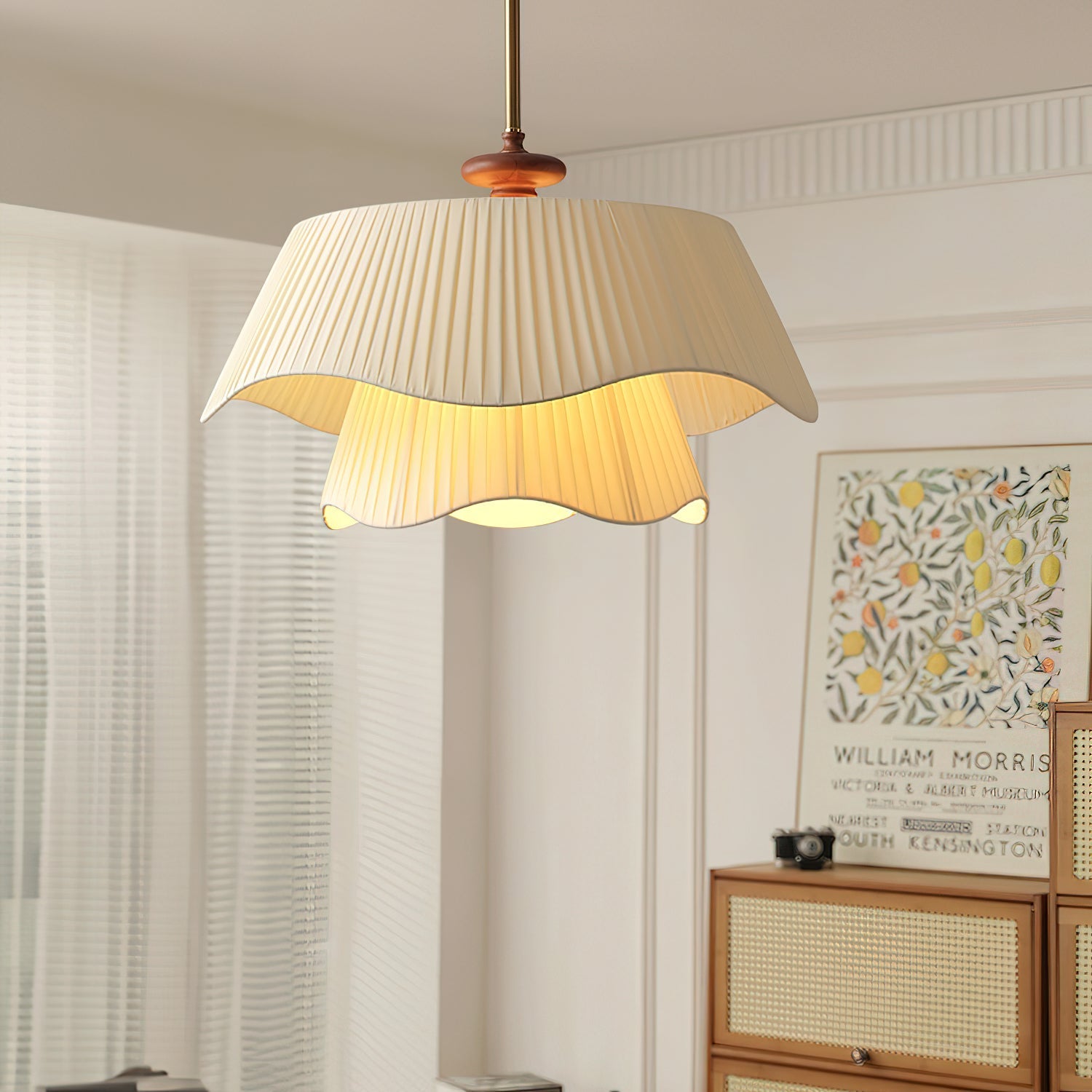 Novenq Premium Elegance Wood Pendant Lamp-Neutral Decor