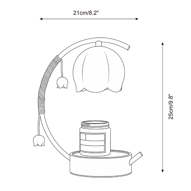 Maribel Candle Warmer Lamp