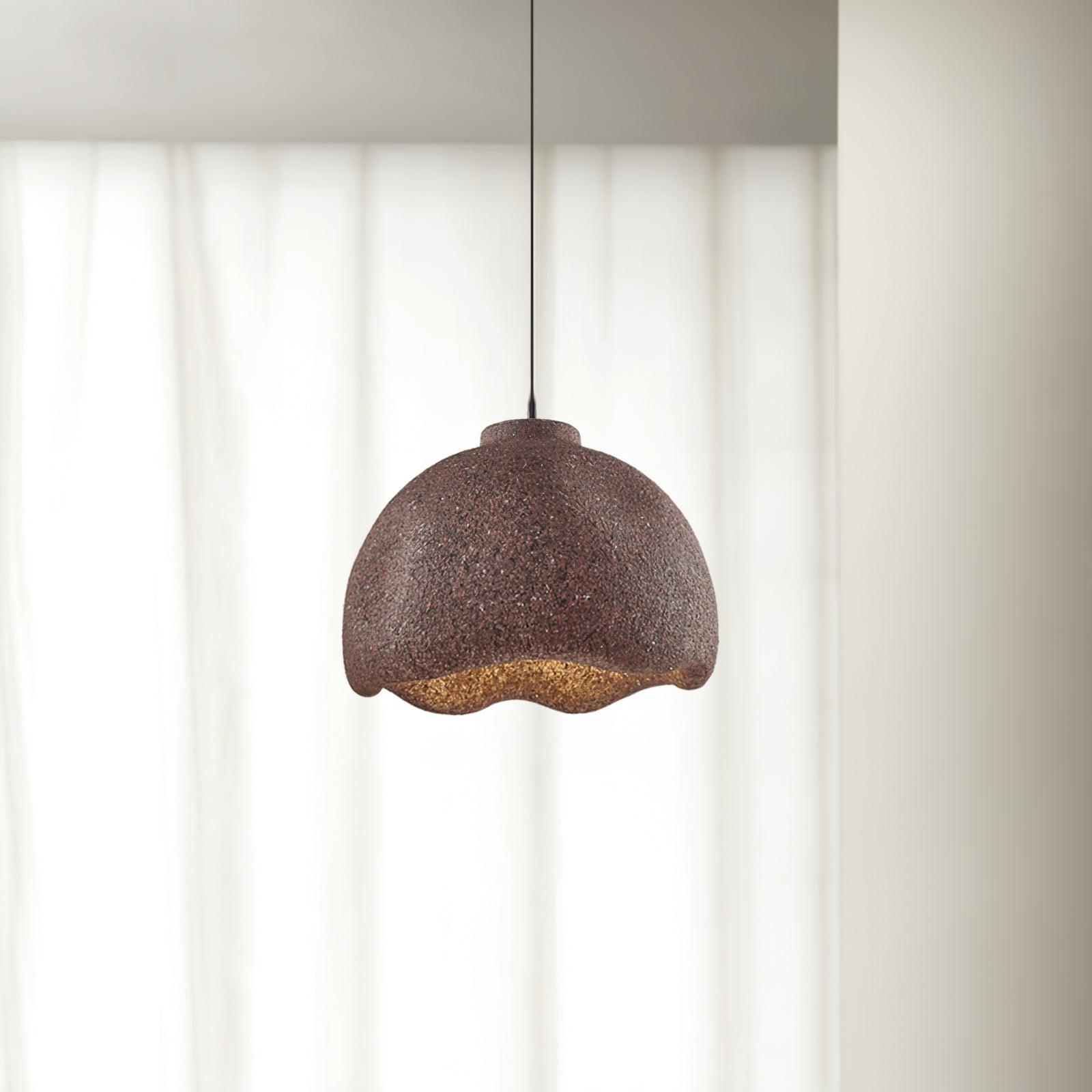 Icarila Modern Minimalist Speckled Plastic Pendant Lamp-Neutral Decor