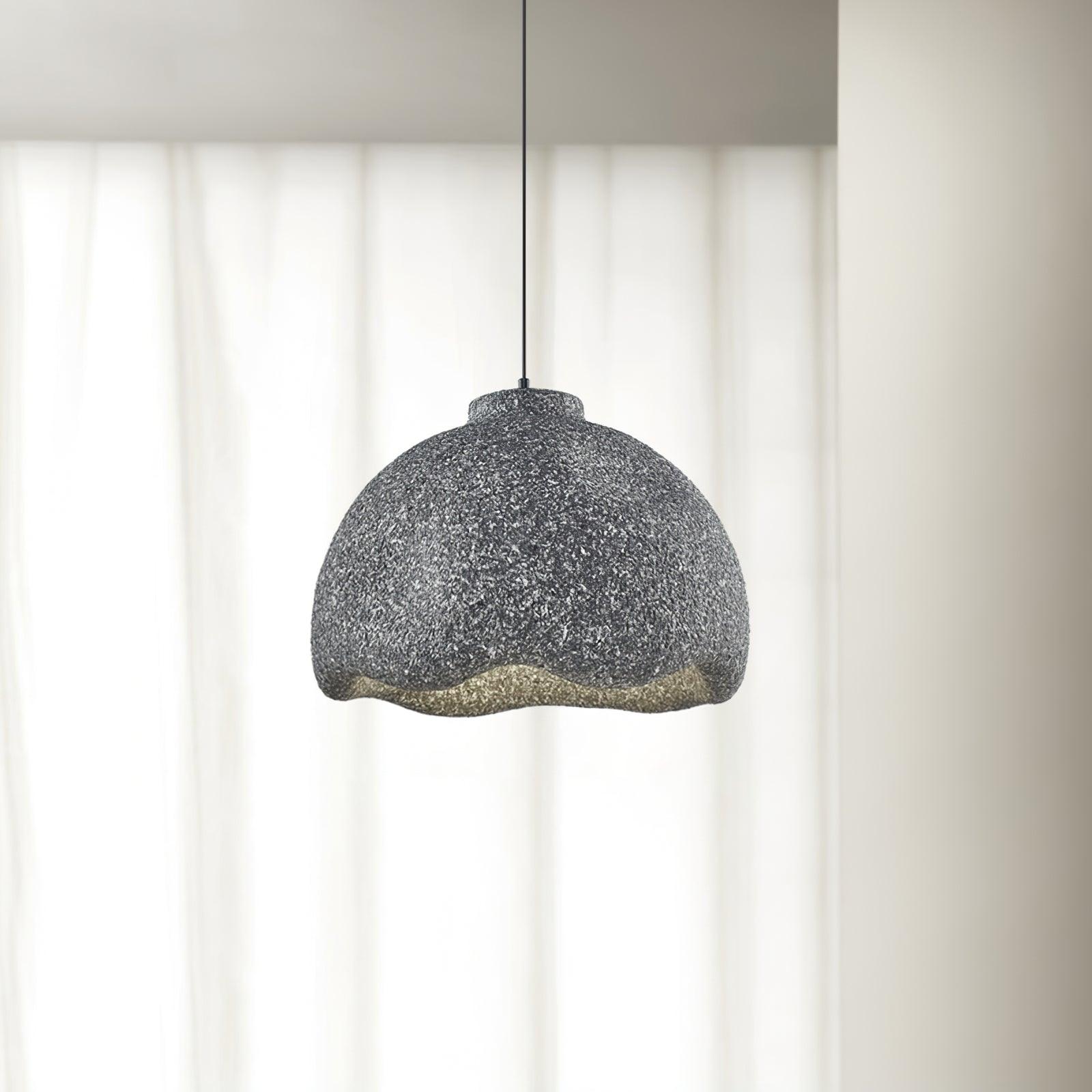 Icarila Modern Minimalist Speckled Plastic Pendant Lamp-Neutral Decor