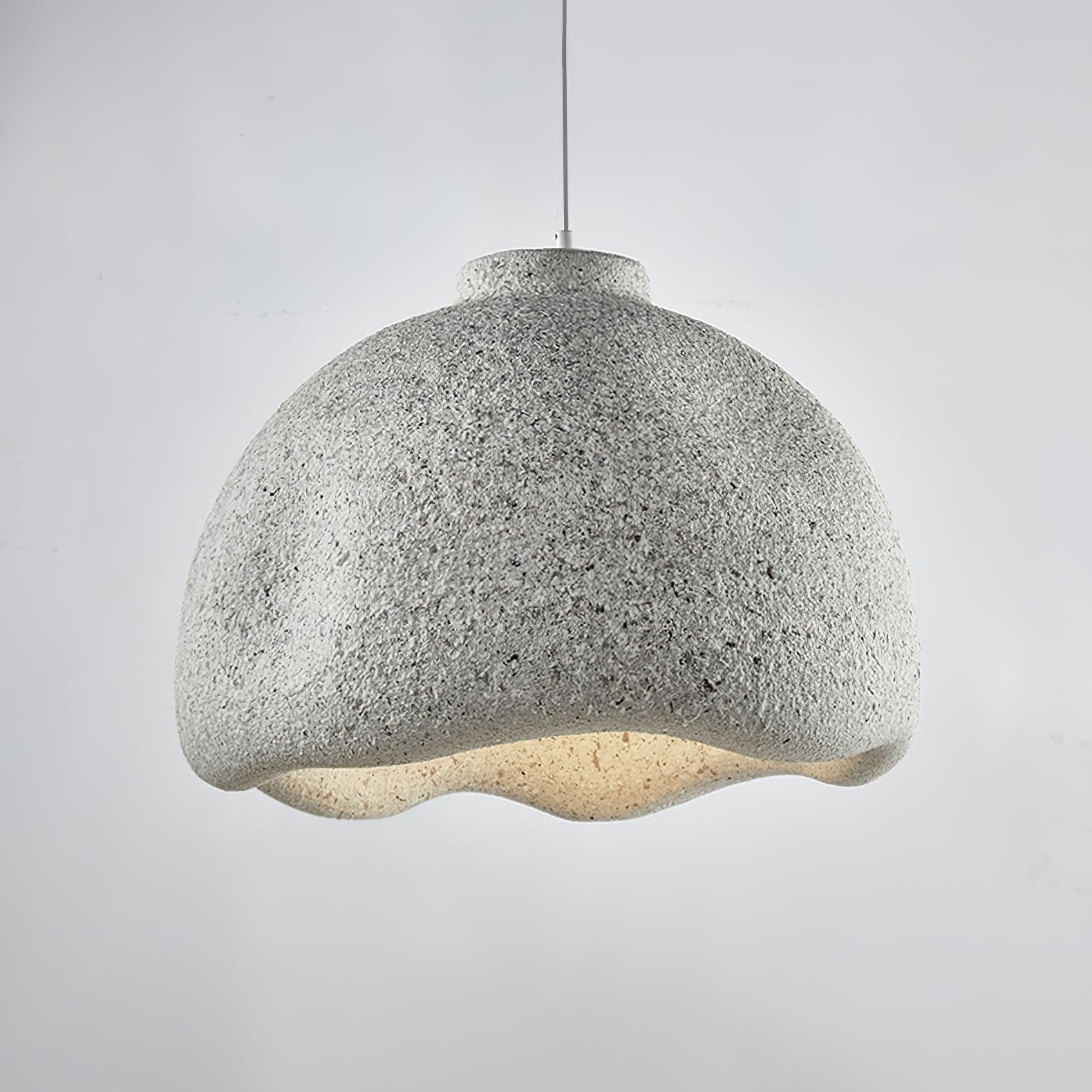 Icarila Modern Minimalist Speckled Plastic Pendant Lamp-Neutral Decor