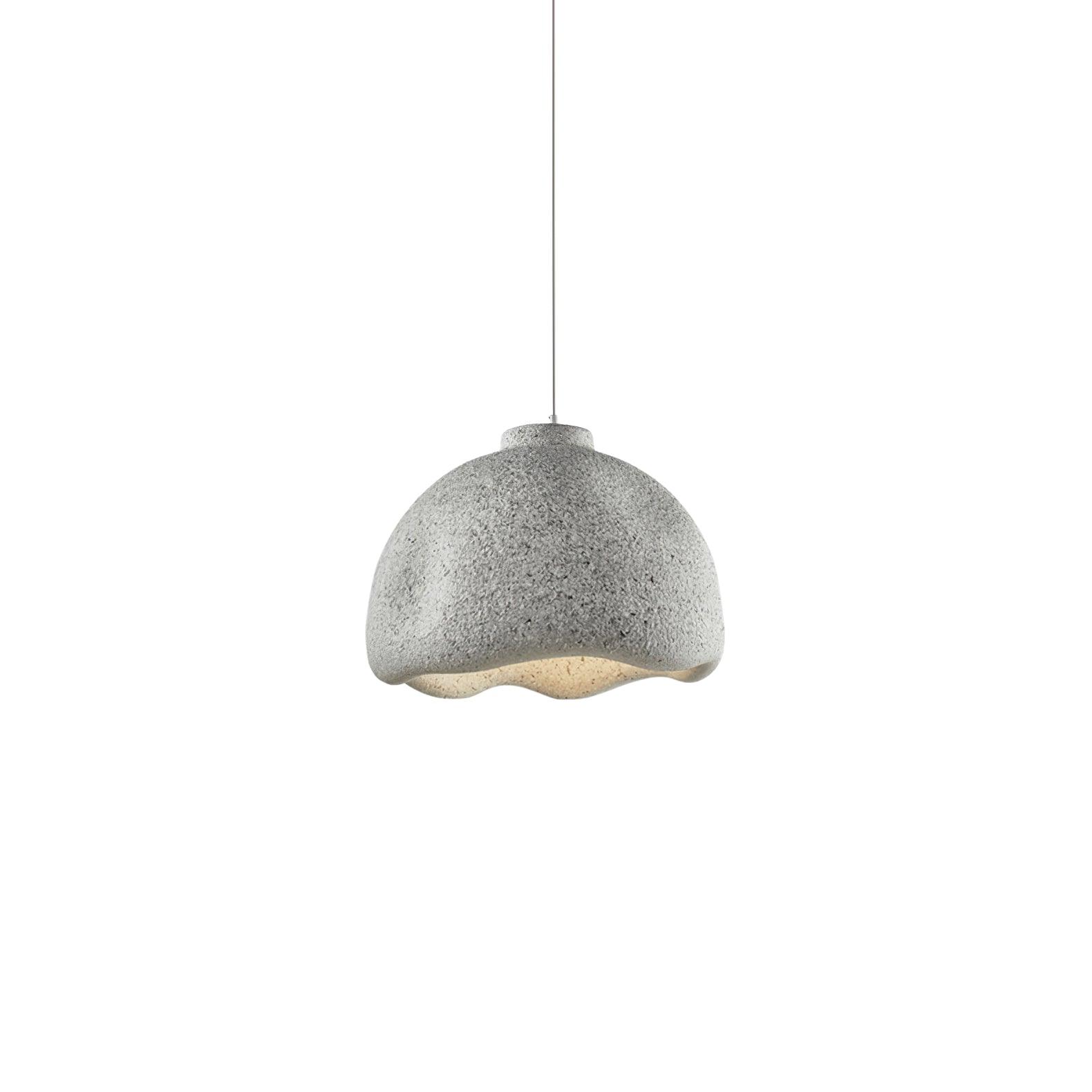 Icarila Modern Minimalist Speckled Plastic Pendant Lamp-Neutral Decor