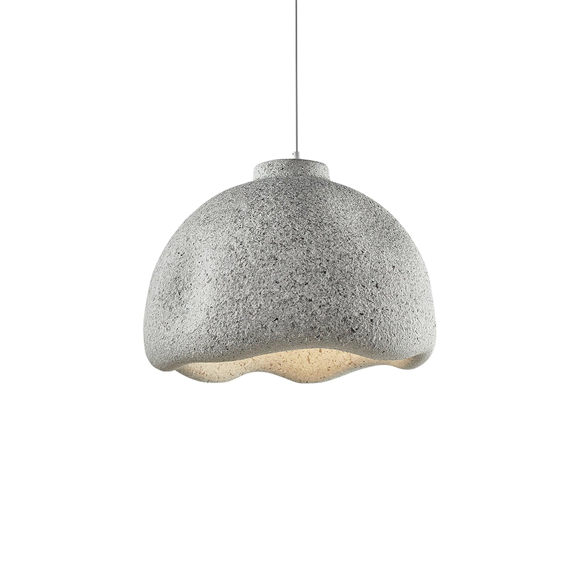 Icarila Modern Minimalist Speckled Plastic Pendant Lamp-Neutral Decor