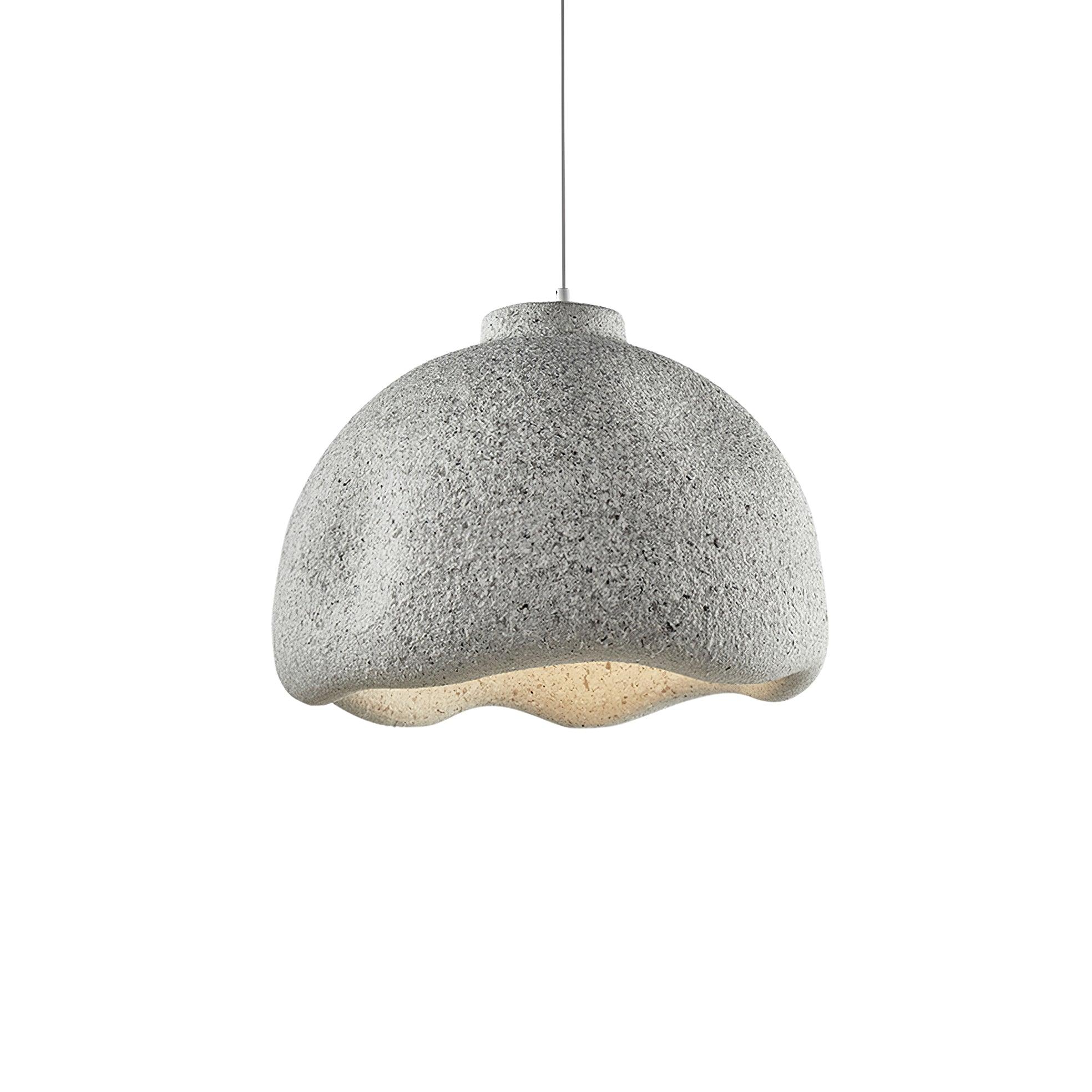 Icarila Modern Minimalist Speckled Plastic Pendant Lamp-Neutral Decor