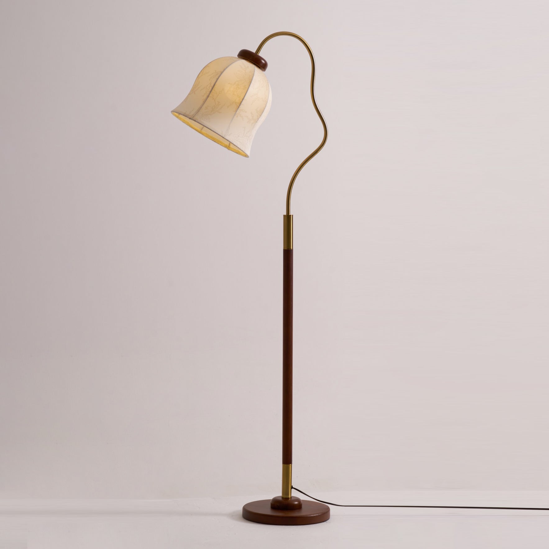 Elysia Classic Wood Floor Lamp-Neutral Decor