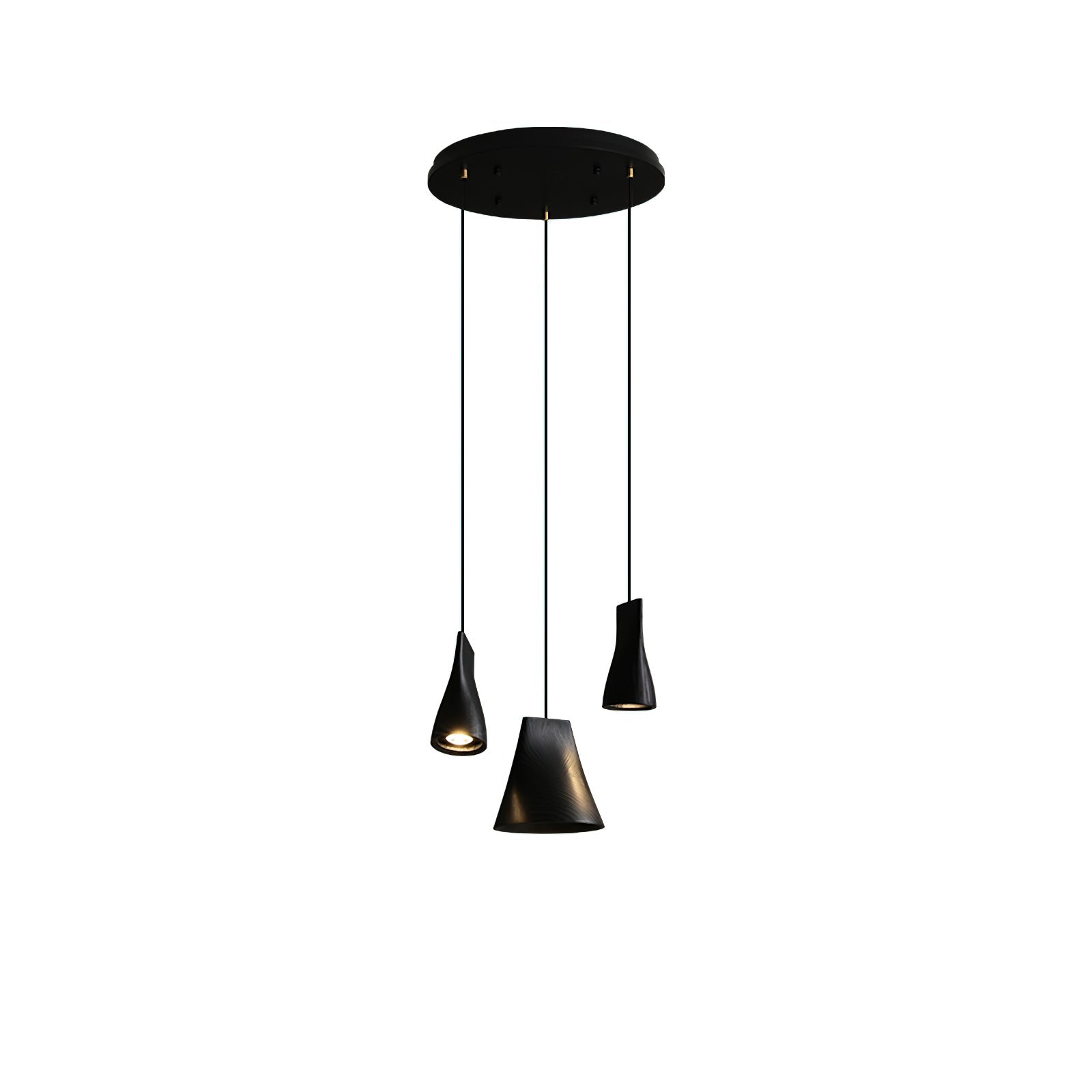 Ivarara Asymmetrical Wood Pendant Light-Neutral Decor