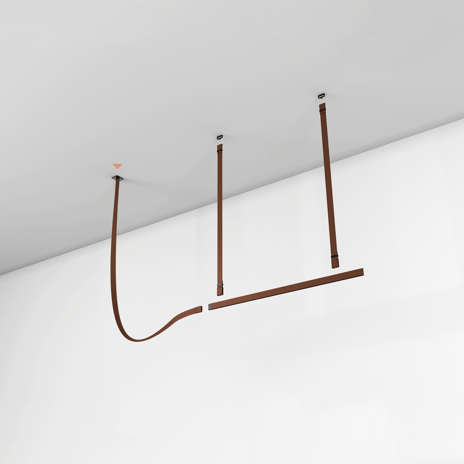 Zaleth Modern Leather Pendant Lamp-Neutral Decor