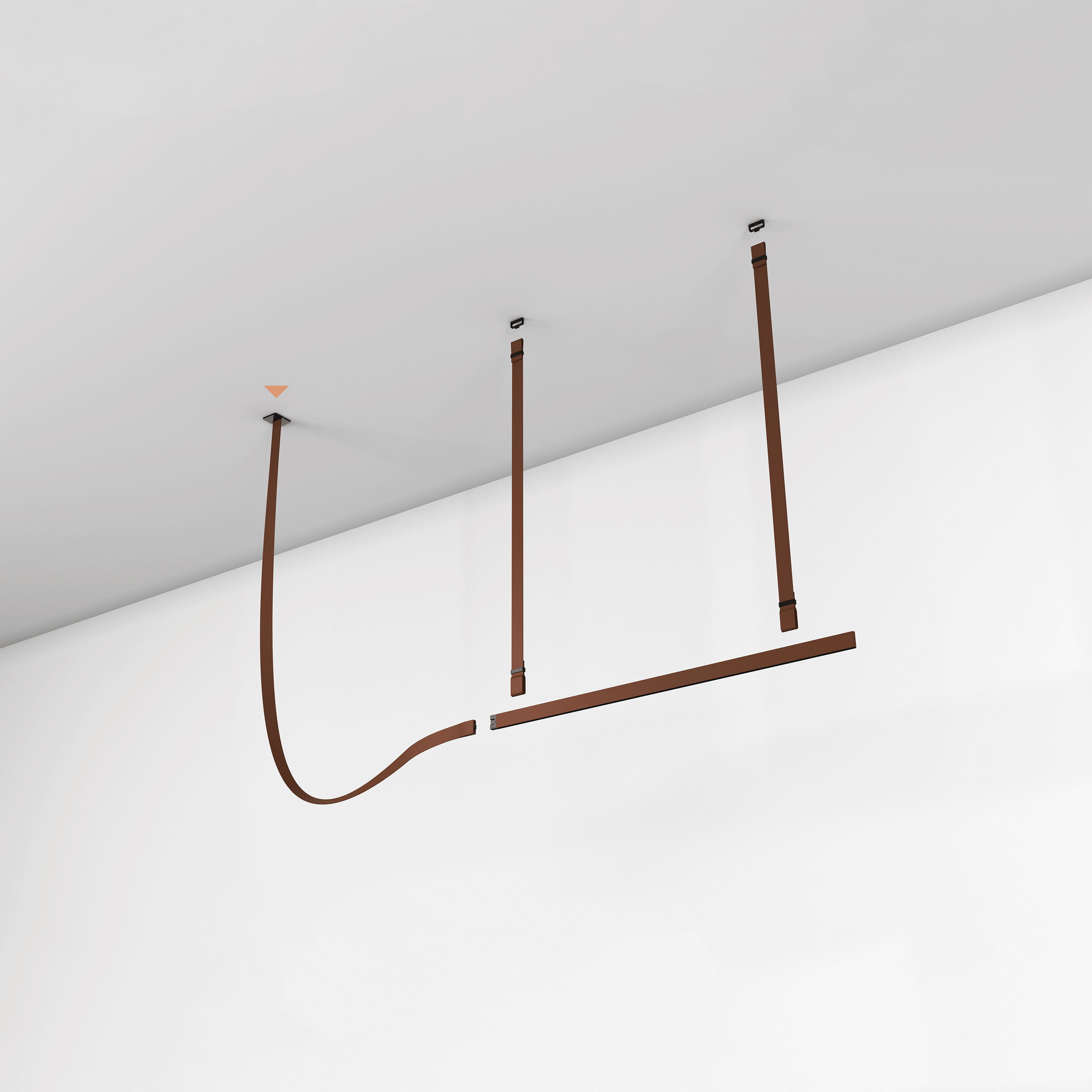 Zaleth Modern Leather Pendant Lamp-Neutral Decor