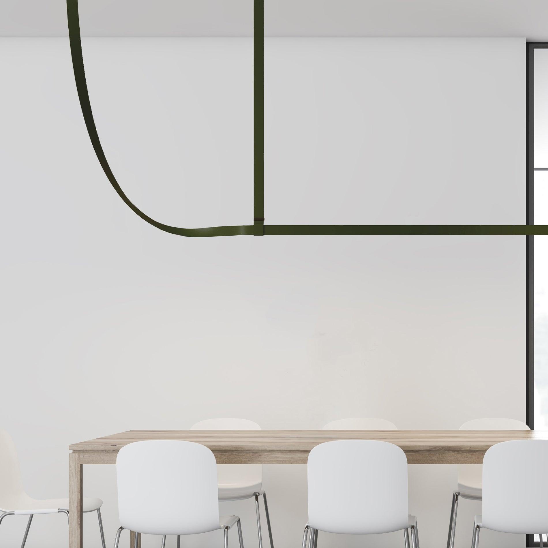Zaleth Modern Leather Pendant Lamp-Neutral Decor