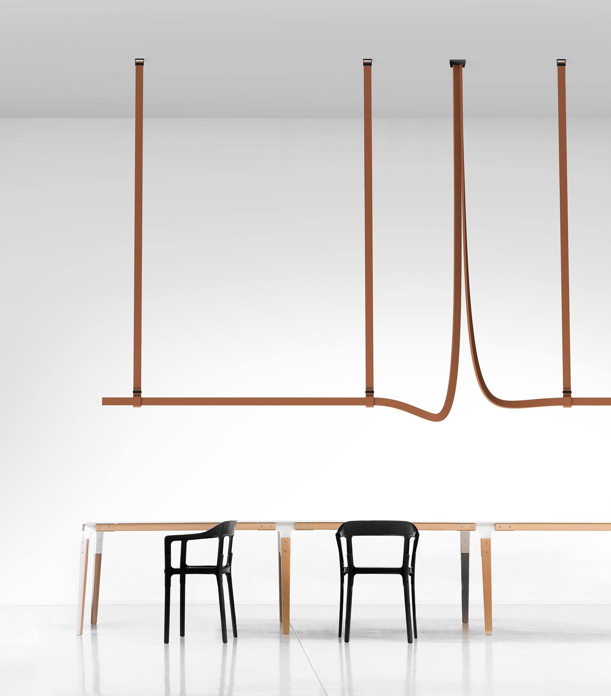Zaleth Modern Leather Pendant Lamp-Neutral Decor