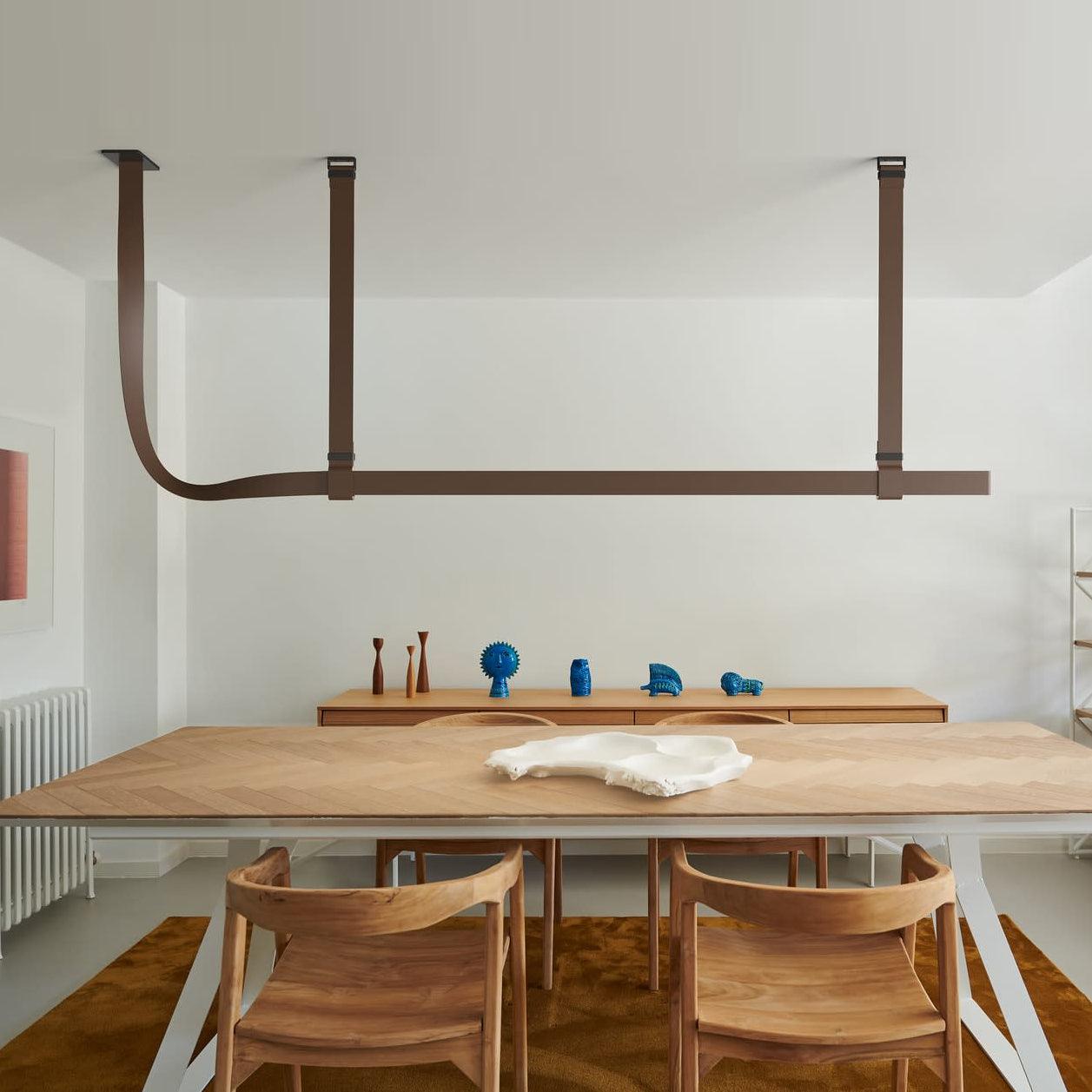Zaleth Modern Leather Pendant Lamp-Neutral Decor