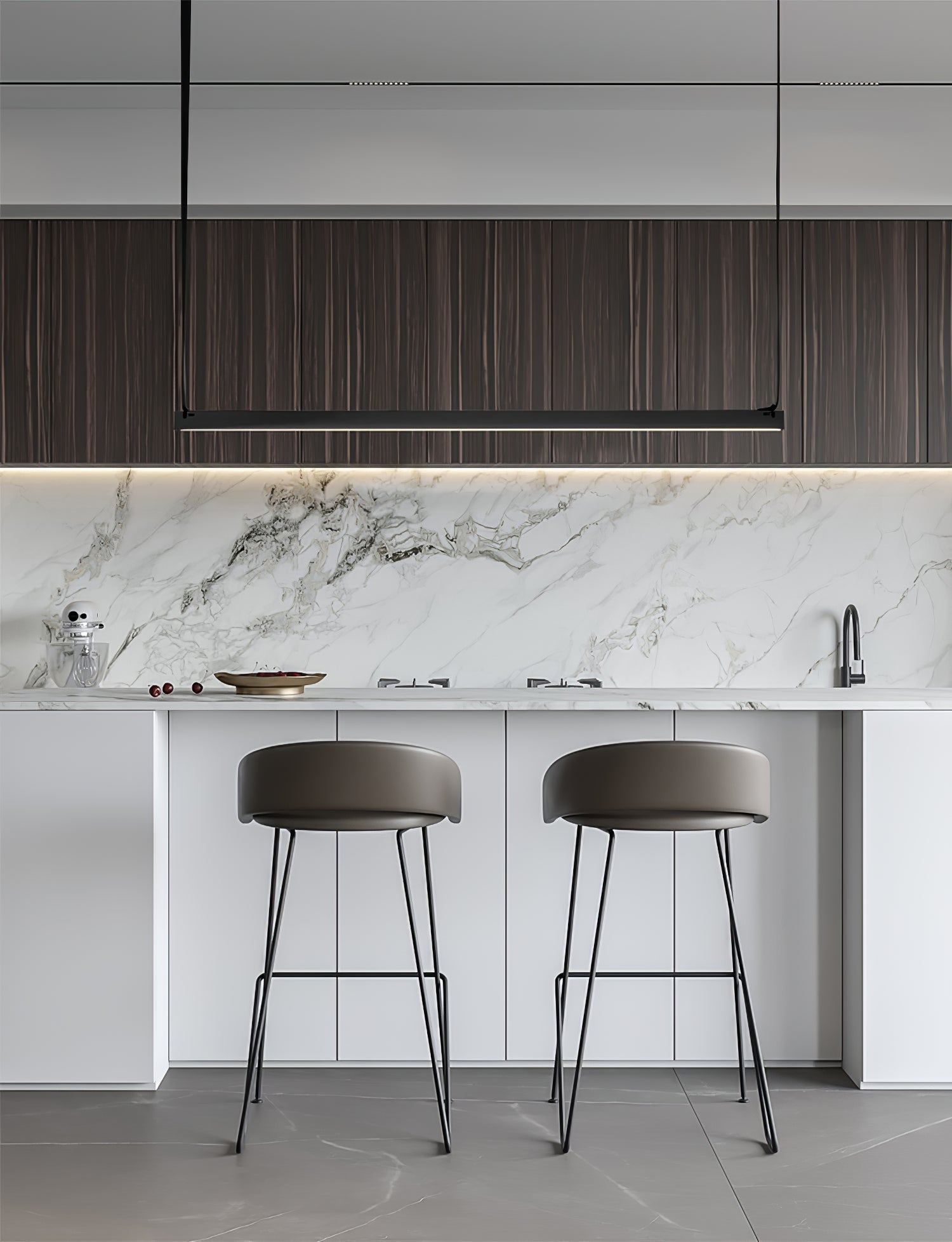 Gideon Minimalist Pendant Light-Neutral Decor