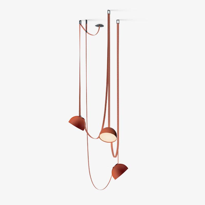 Elarok Modern Minimalist Combination Leather Pendant Light-Neutral Decor
