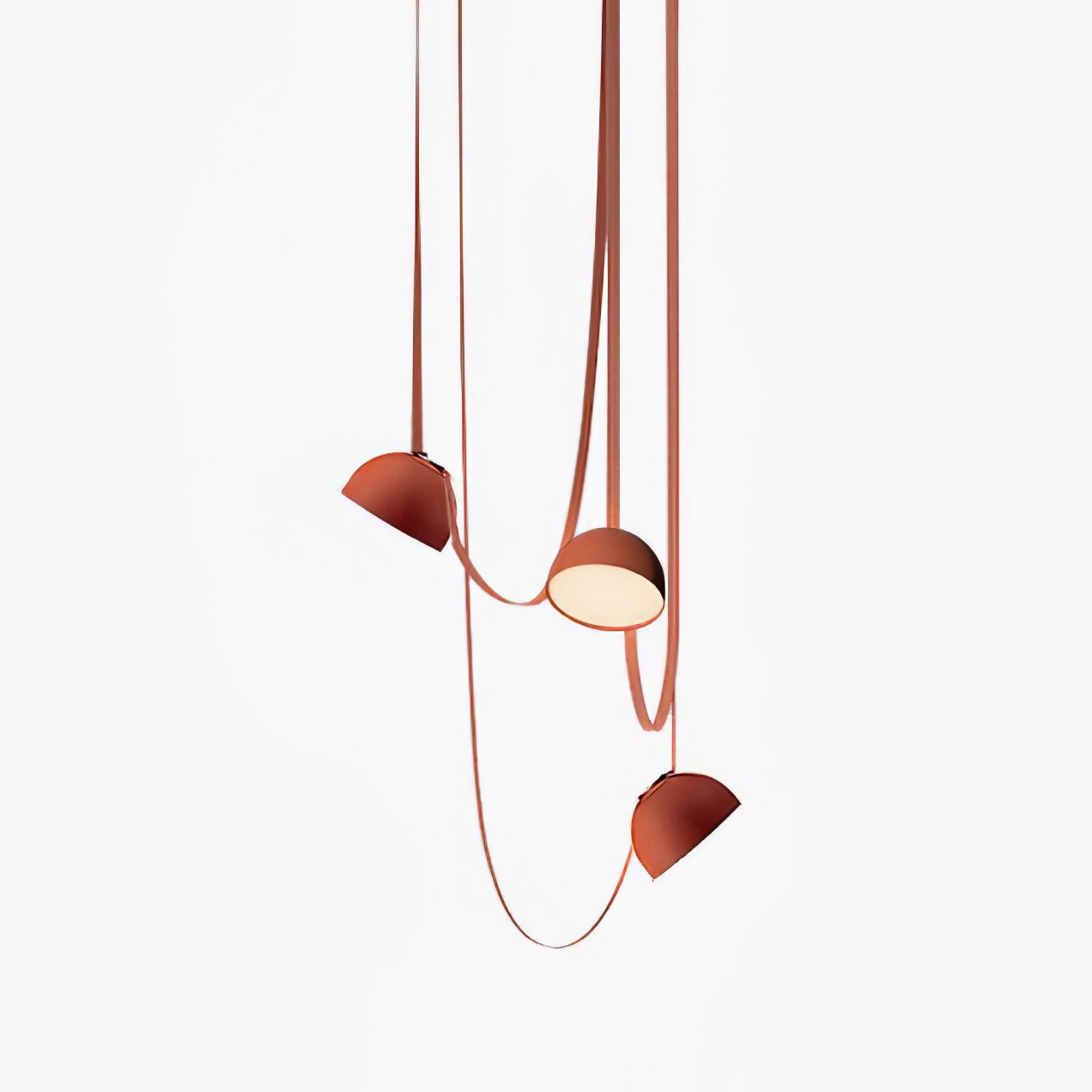 Elarok Modern Minimalist Combination Leather Pendant Light-Neutral Decor
