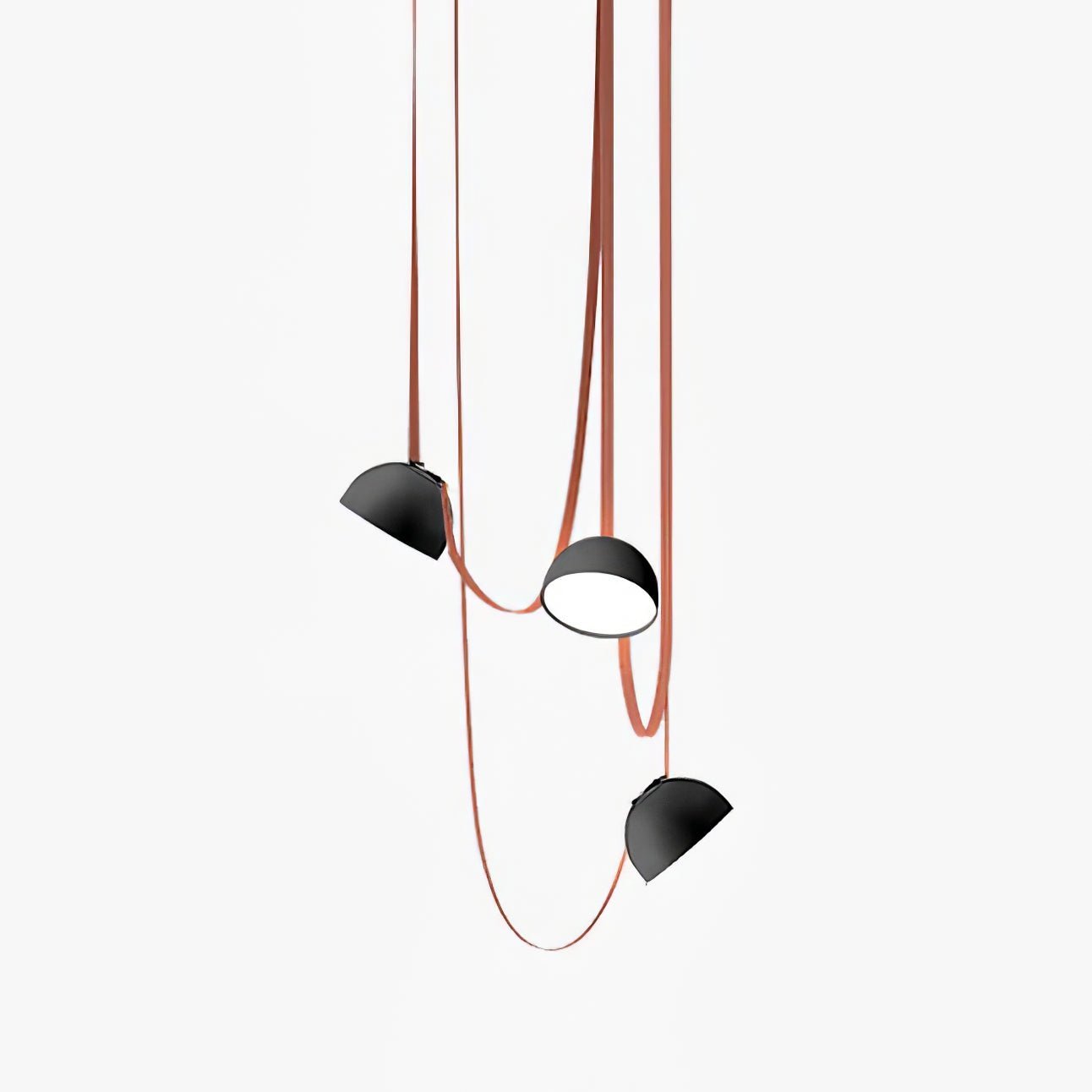Elarok Modern Minimalist Combination Leather Pendant Light-Neutral Decor