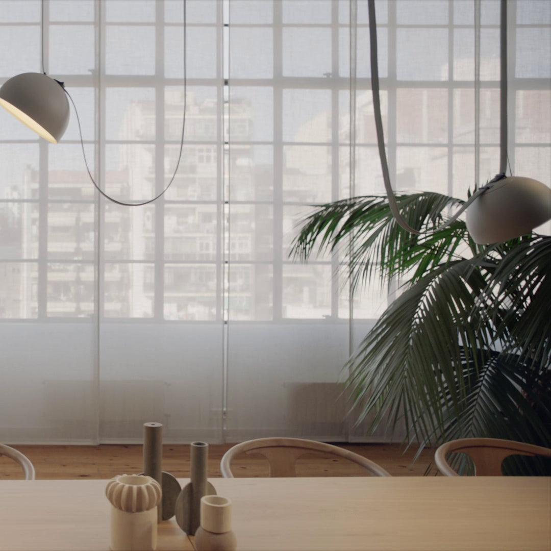 Elarok Modern Minimalist Combination Leather Pendant Light-Neutral Decor