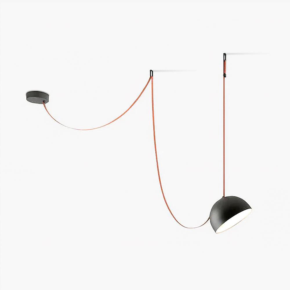 Elarok Modern Minimalist Combination Leather Pendant Light-Neutral Decor