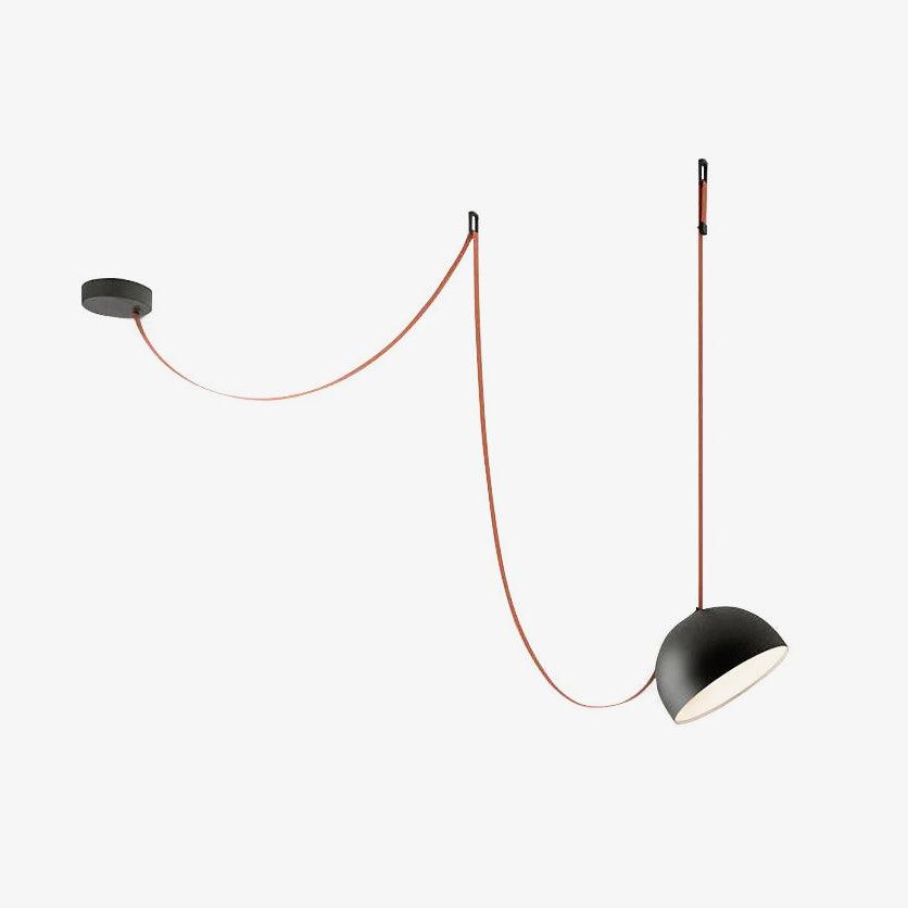 Elarok Modern Minimalist Combination Leather Pendant Light-Neutral Decor