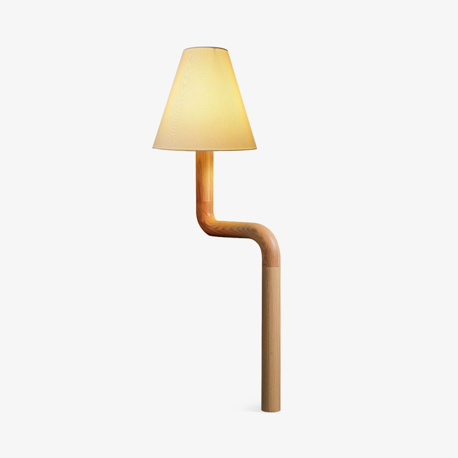 Vira Bend Wood Table Lamp-Neutral Decor