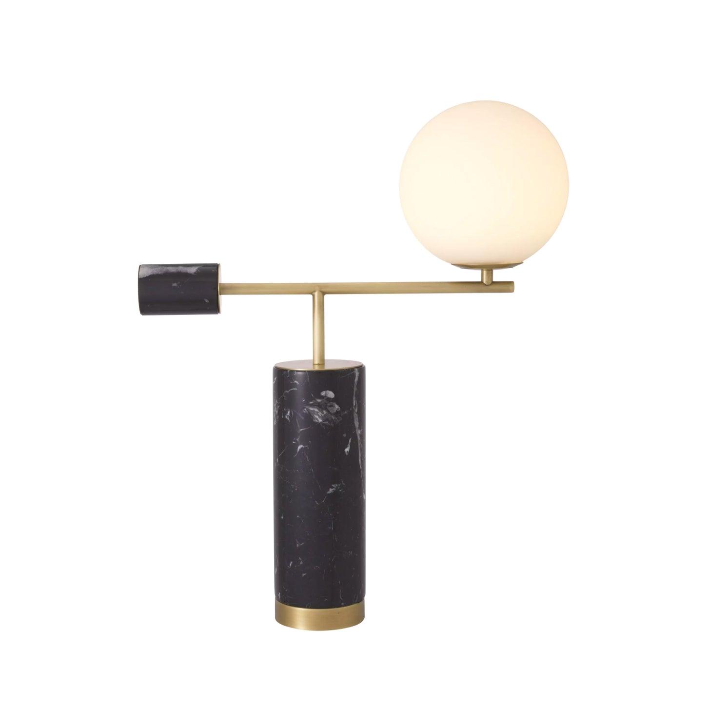 Eurrinion Balancing Marble Desk Lamp-Neutral Decor