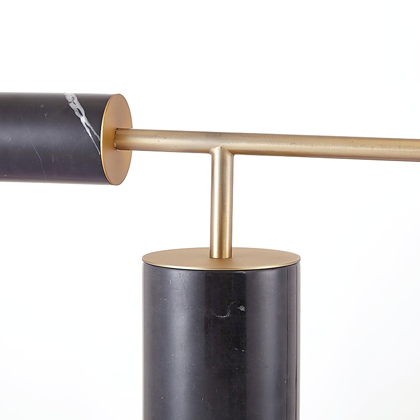 Eurrinion Balancing Marble Desk Lamp-Neutral Decor