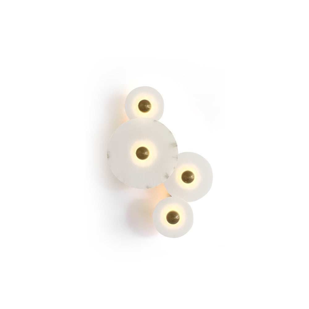 Slender Wall Lamp Alabaster Modern Minimalist