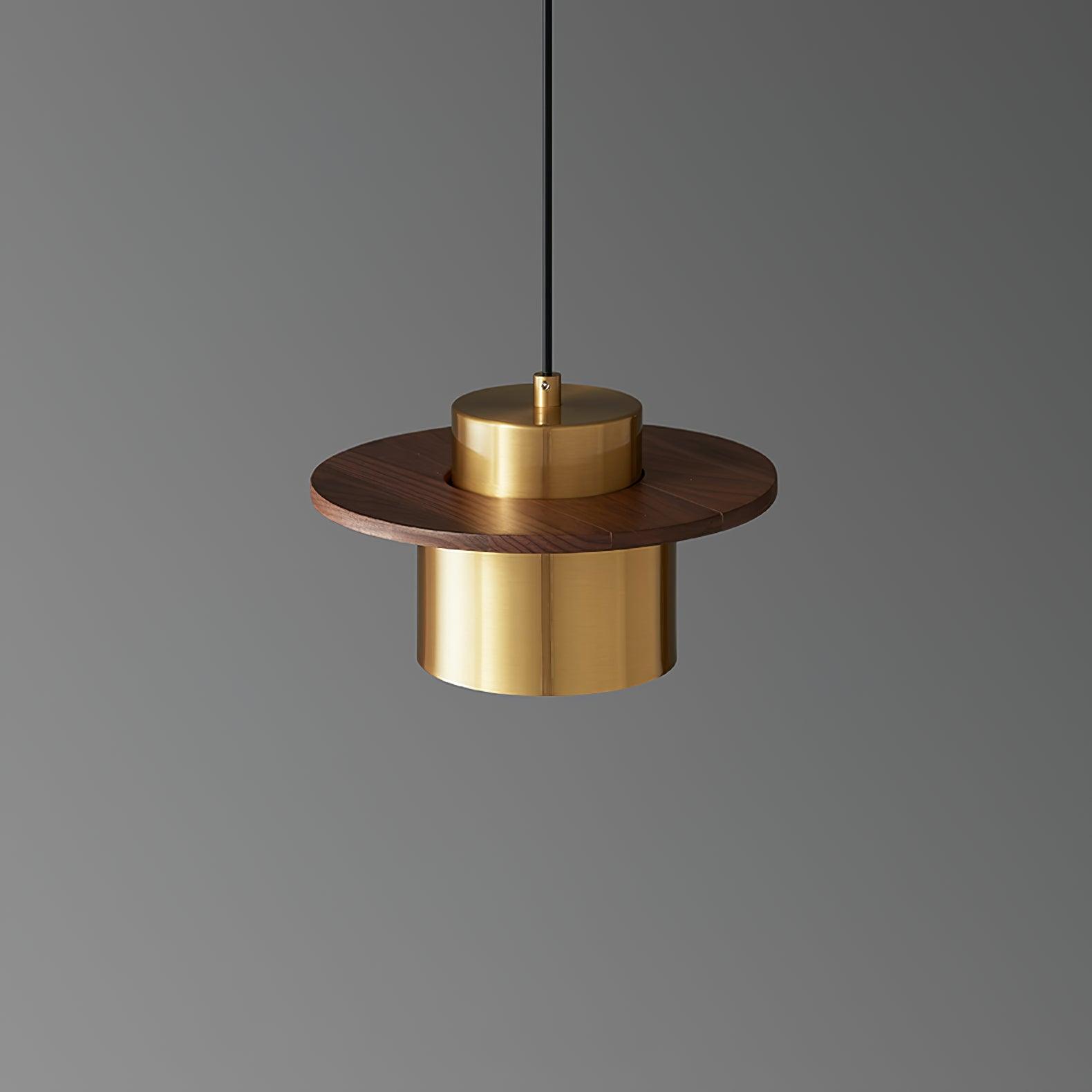 Kirixy Industrial Brass Pendant Light-Neutral Decor