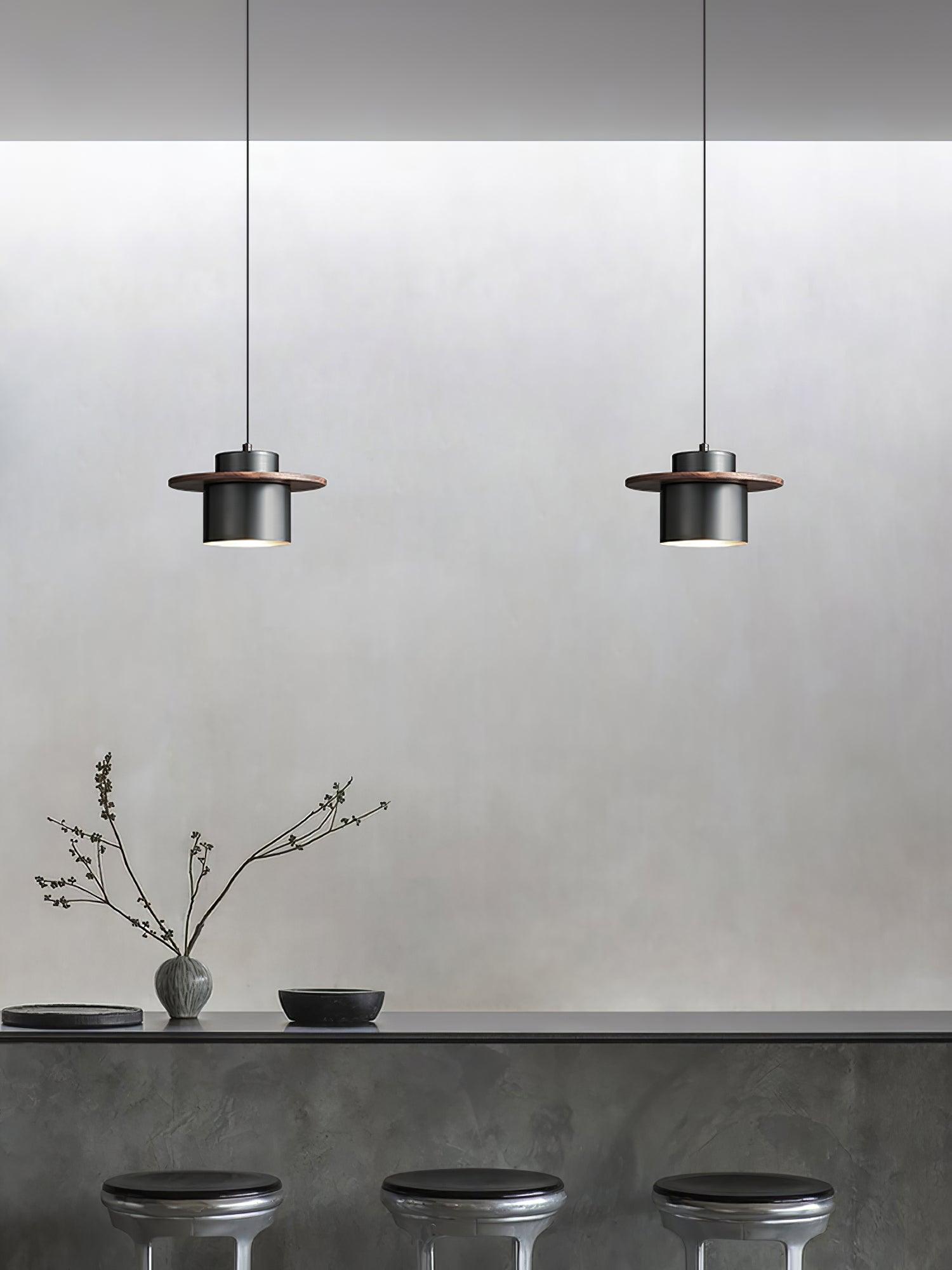 Kirixy Industrial Brass Pendant Light-Neutral Decor