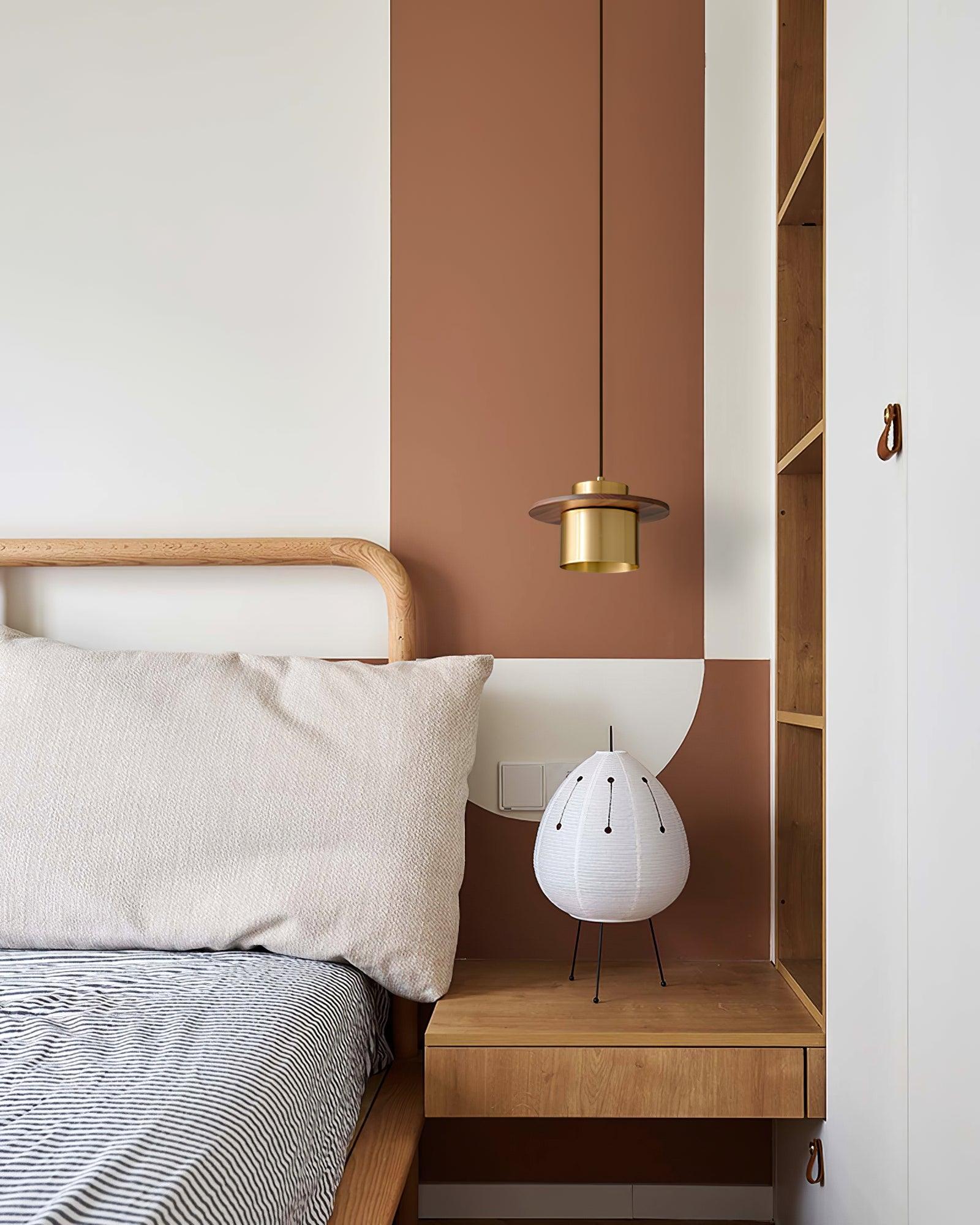 Kirixy Industrial Brass Pendant Light-Neutral Decor
