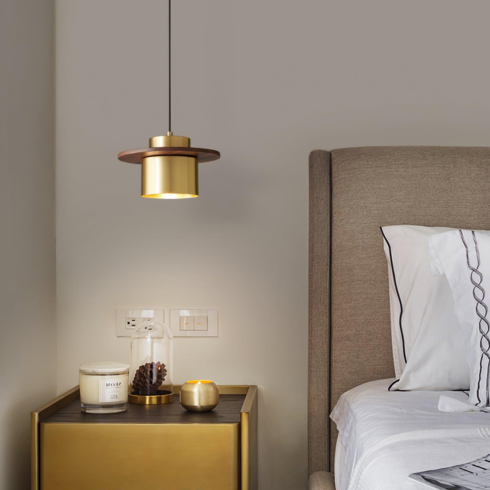 Kirixy Industrial Brass Pendant Light-Neutral Decor