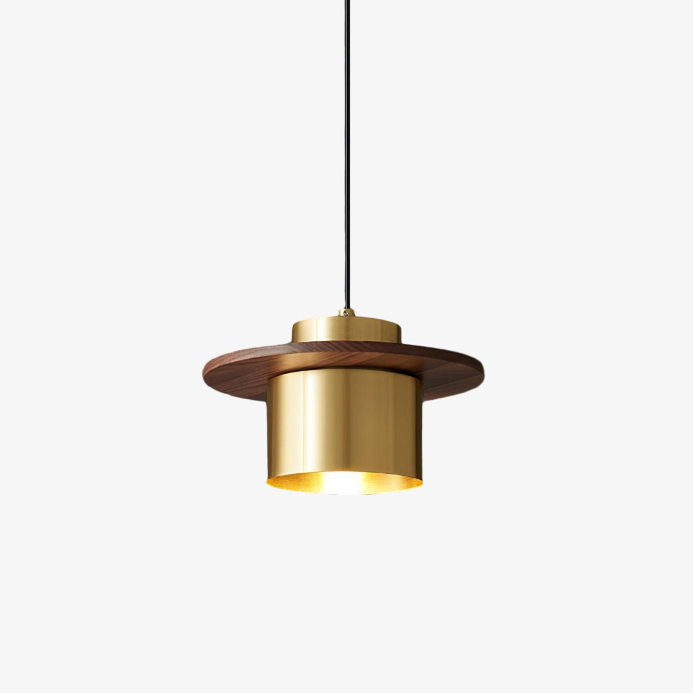 Kirixy Industrial Brass Pendant Light-Neutral Decor
