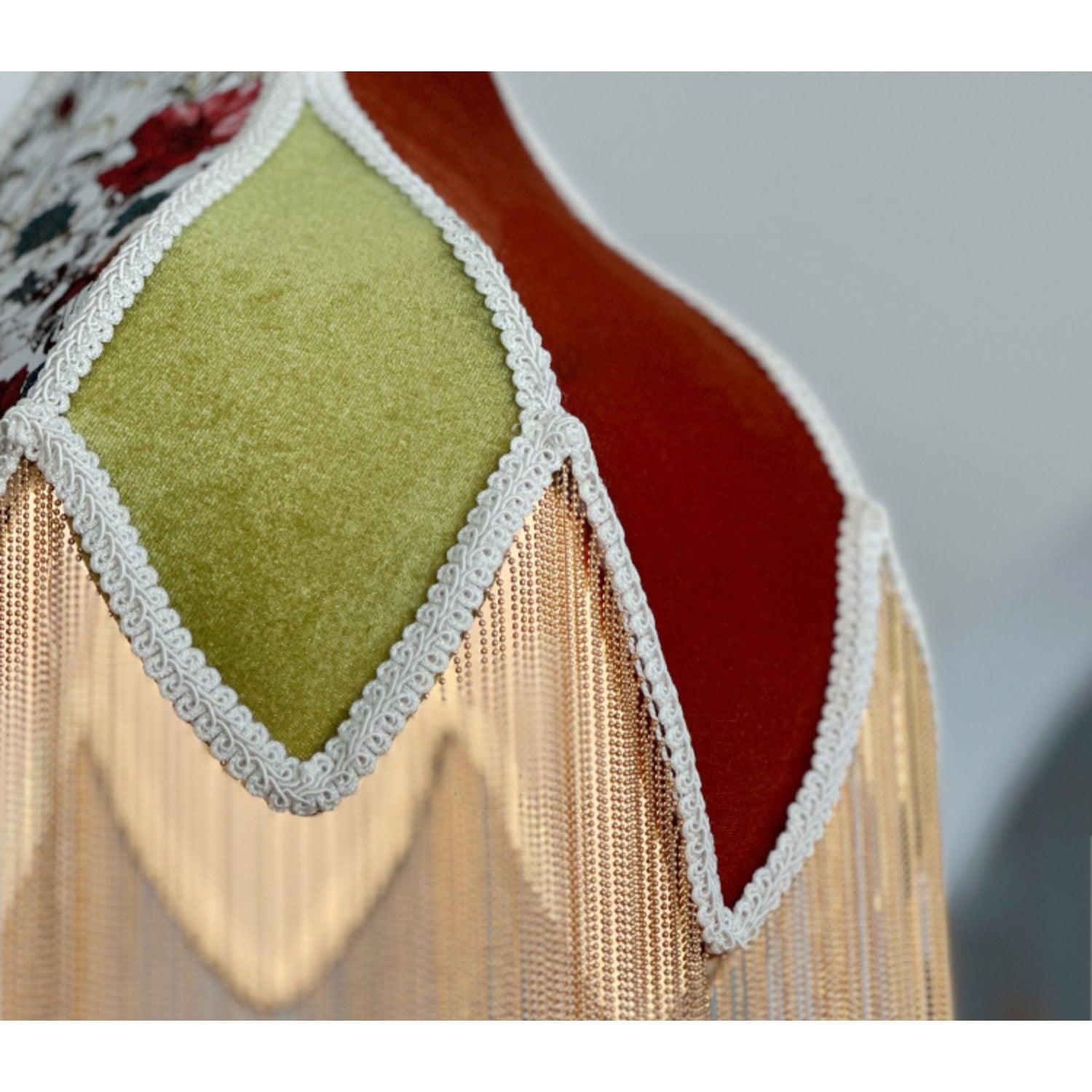 Yolvin Unique Fringed Pendant Lamp-Neutral Decor