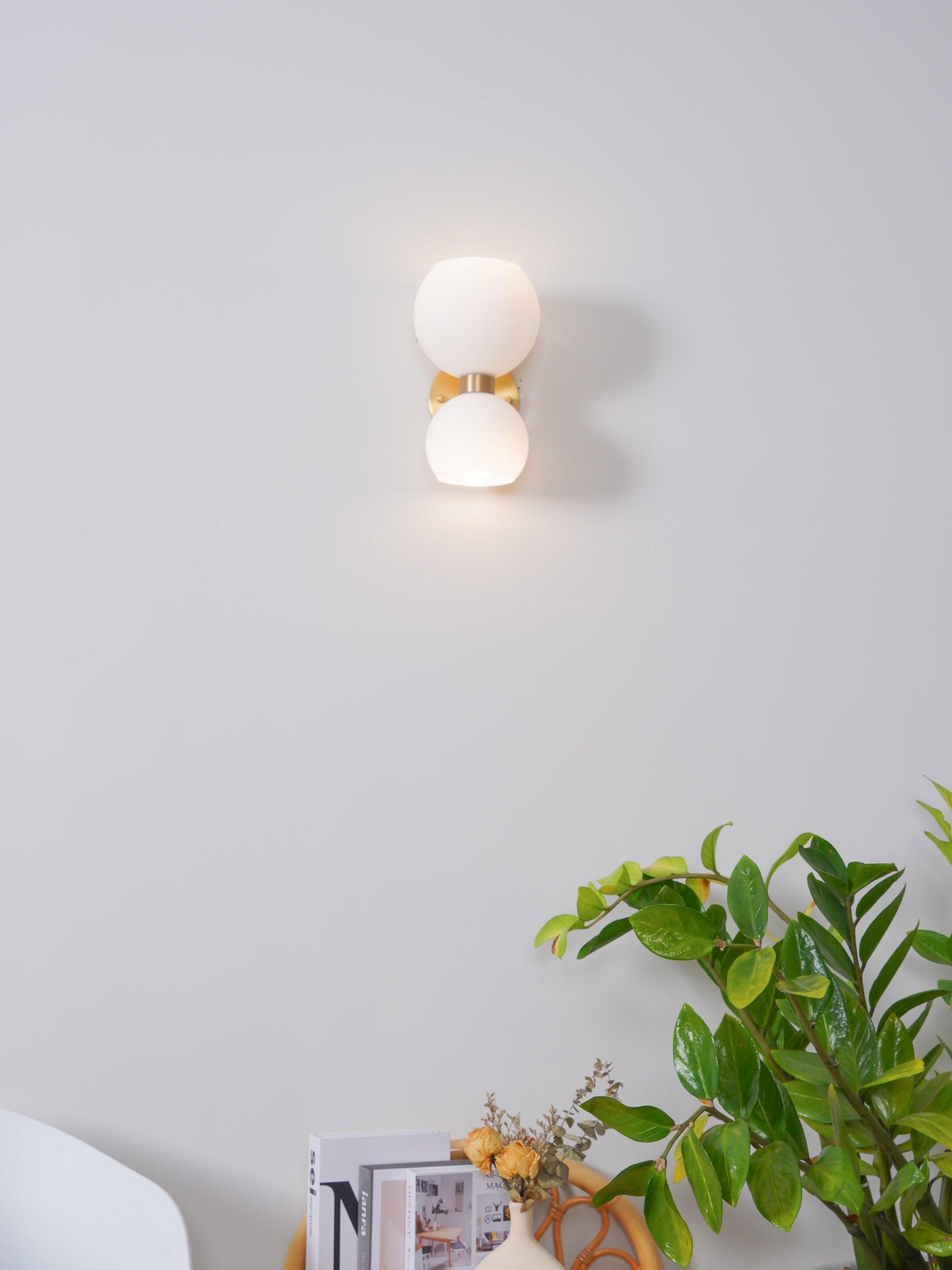 Avynion Modern Nordic Art Glass Wall Lamp-Neutral Decor